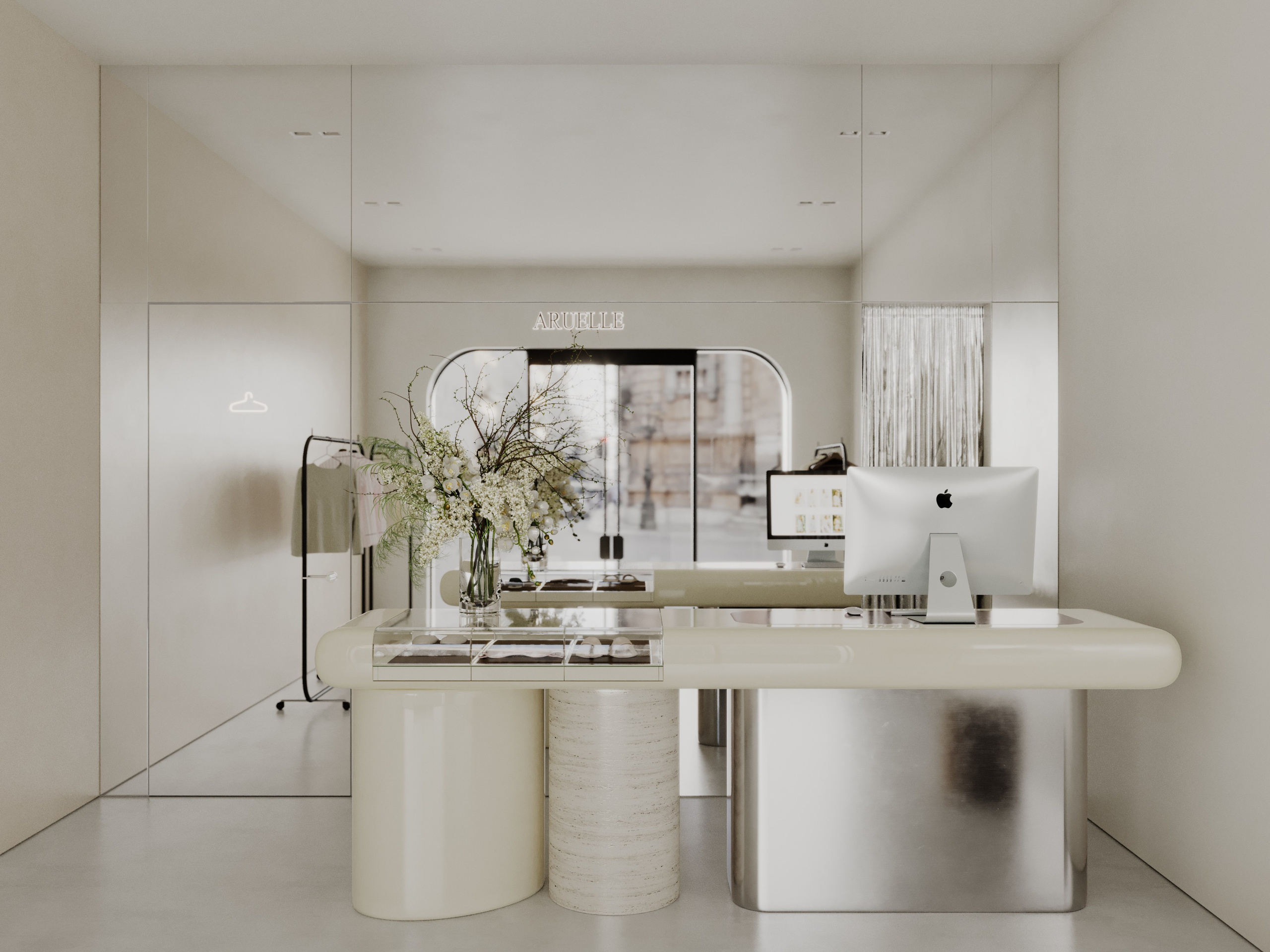 Дизайн-проект интерьера магазина Aruelle