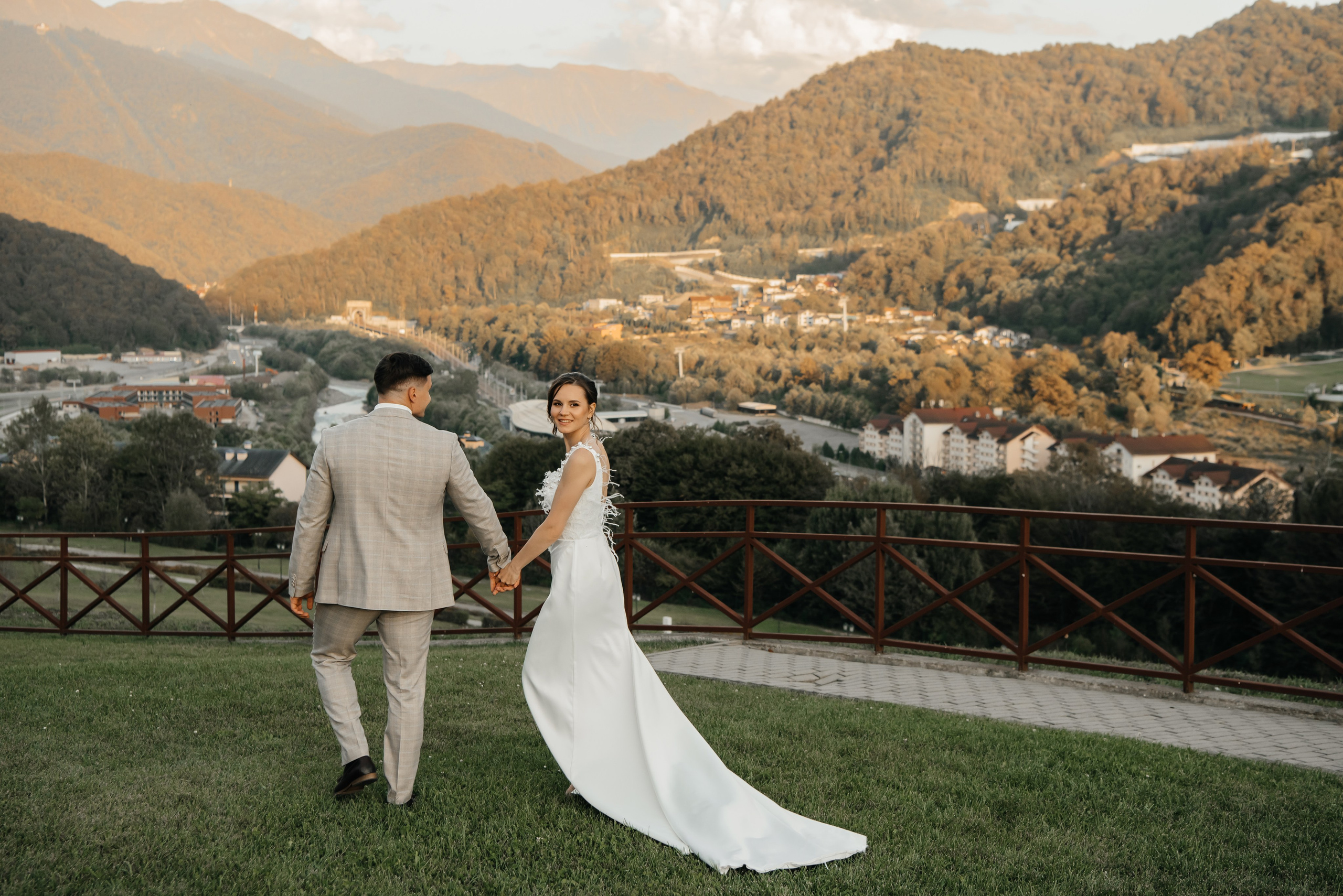 Свадьба в Красной поляне. Фотограф Сочи Евгений Соколов