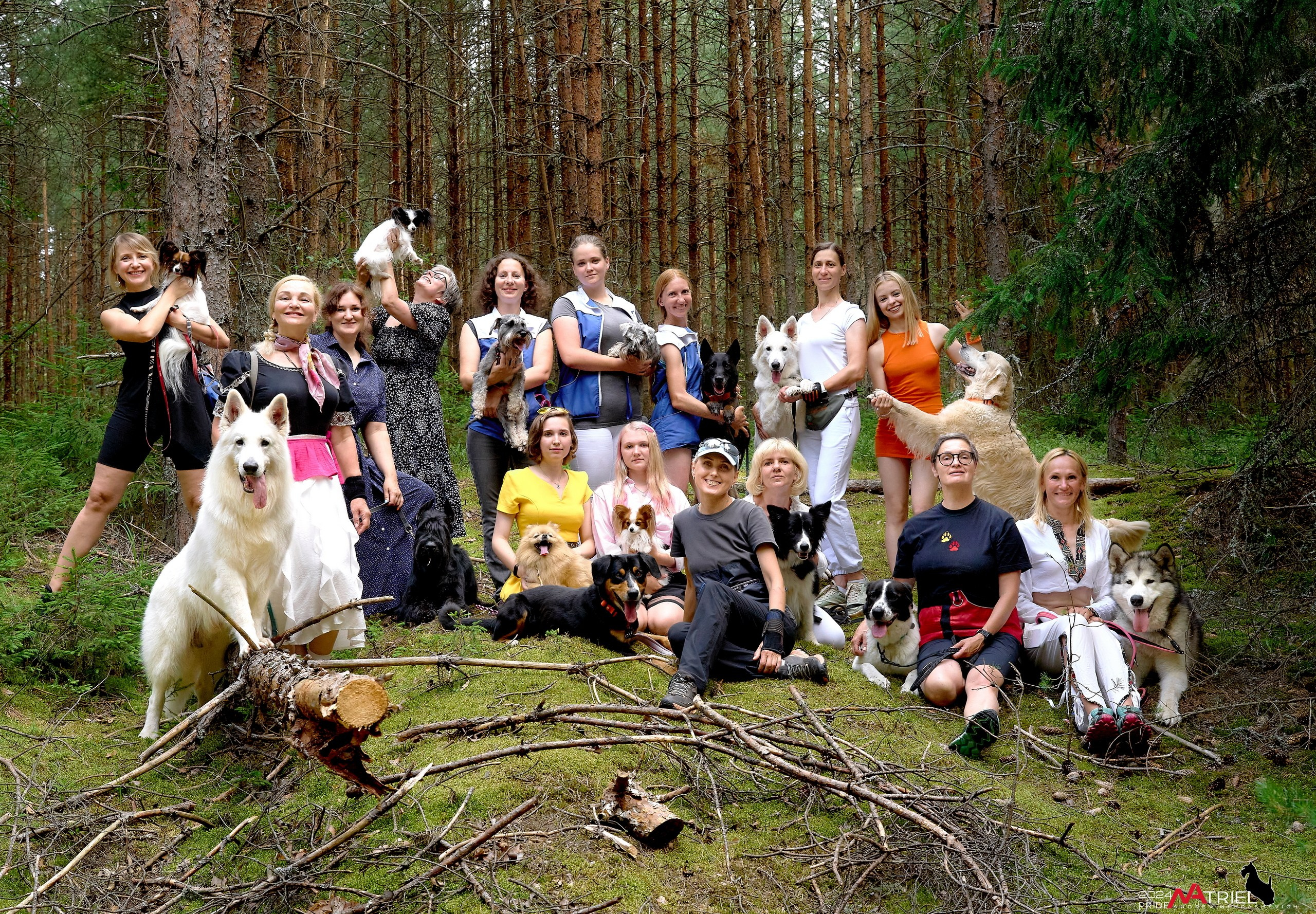 Репортаж из кинологического лагеря