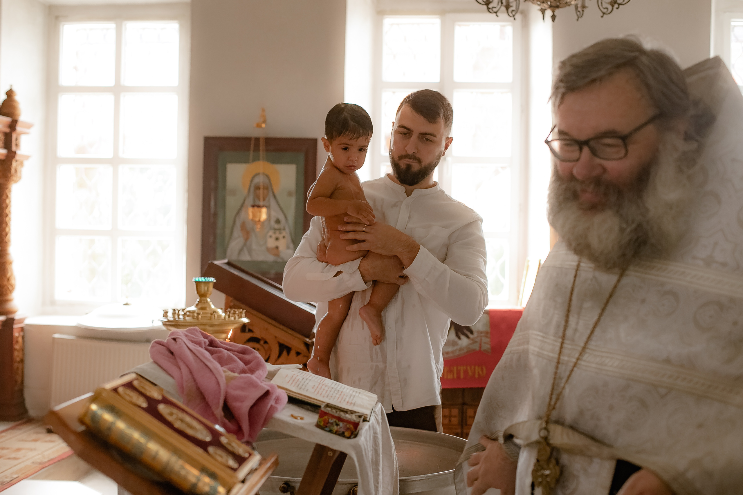 Крещение Давида. Фотограф