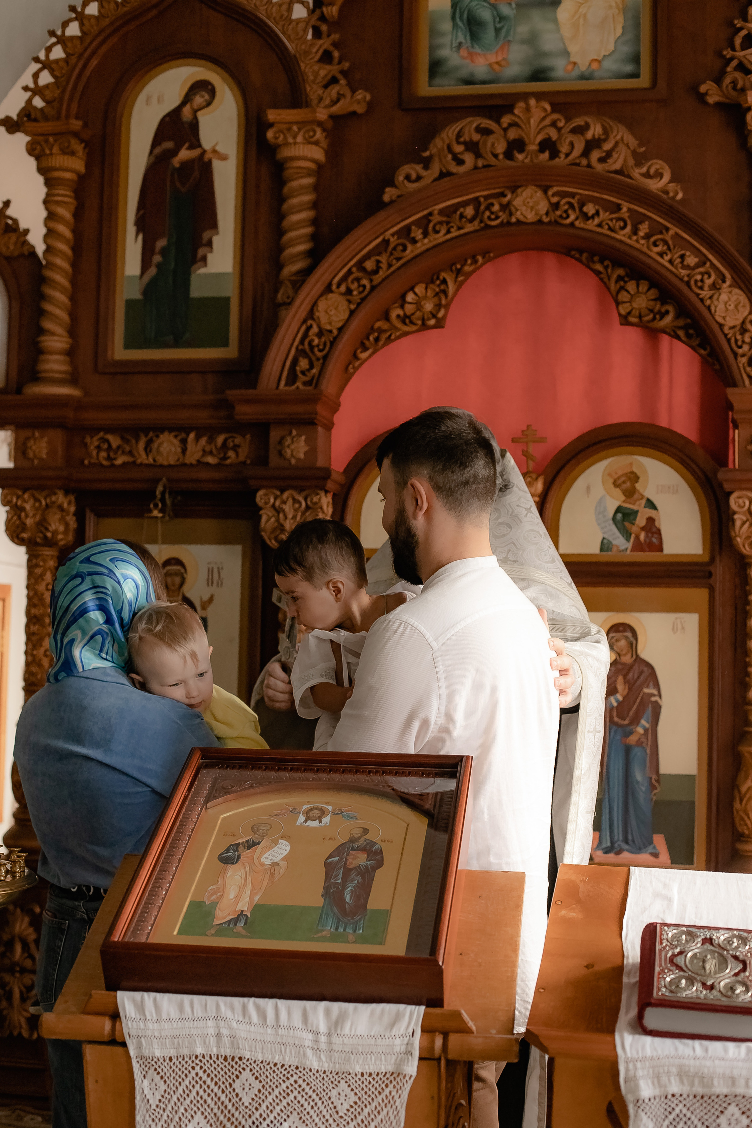 Крещение Давида. Фотограф