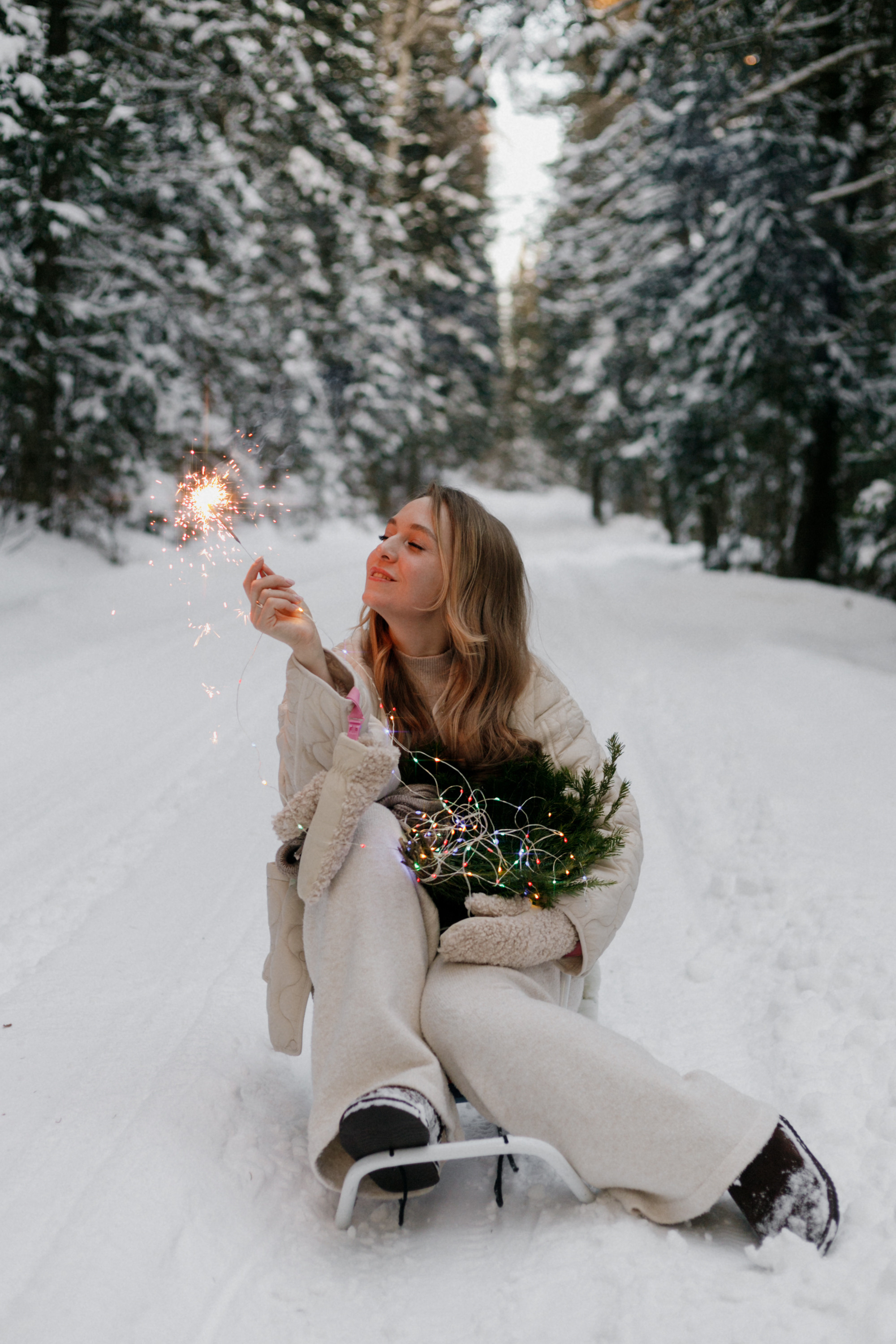 Зимняя история. Фотограф Софья Володкина