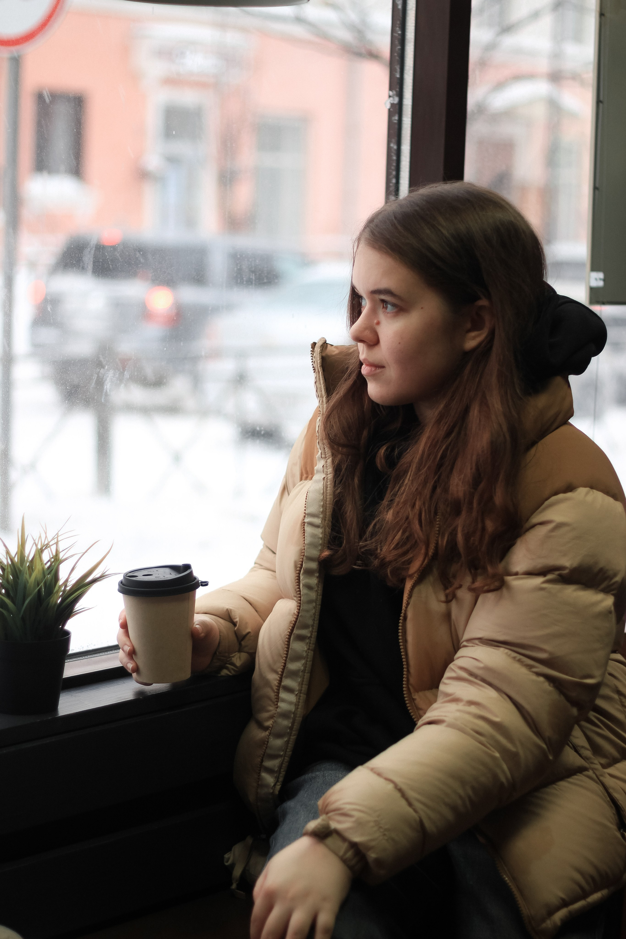 Алина и зима. Начинающий Фотограф в Казани