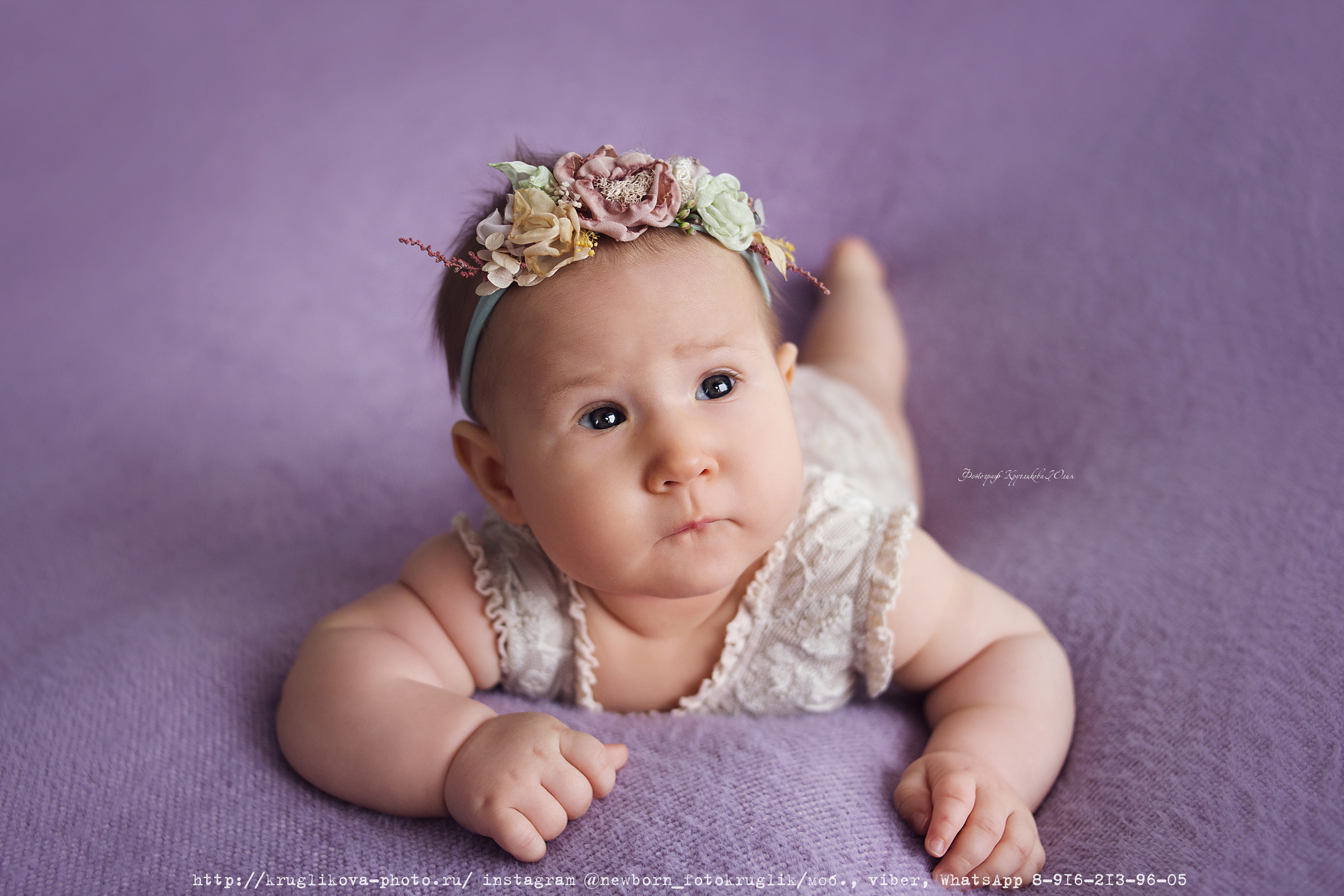 Дашуля. 6,5 месяцев. Фотограф новорожденных и детский в Сергиевом Посаде Кругликова Юлия