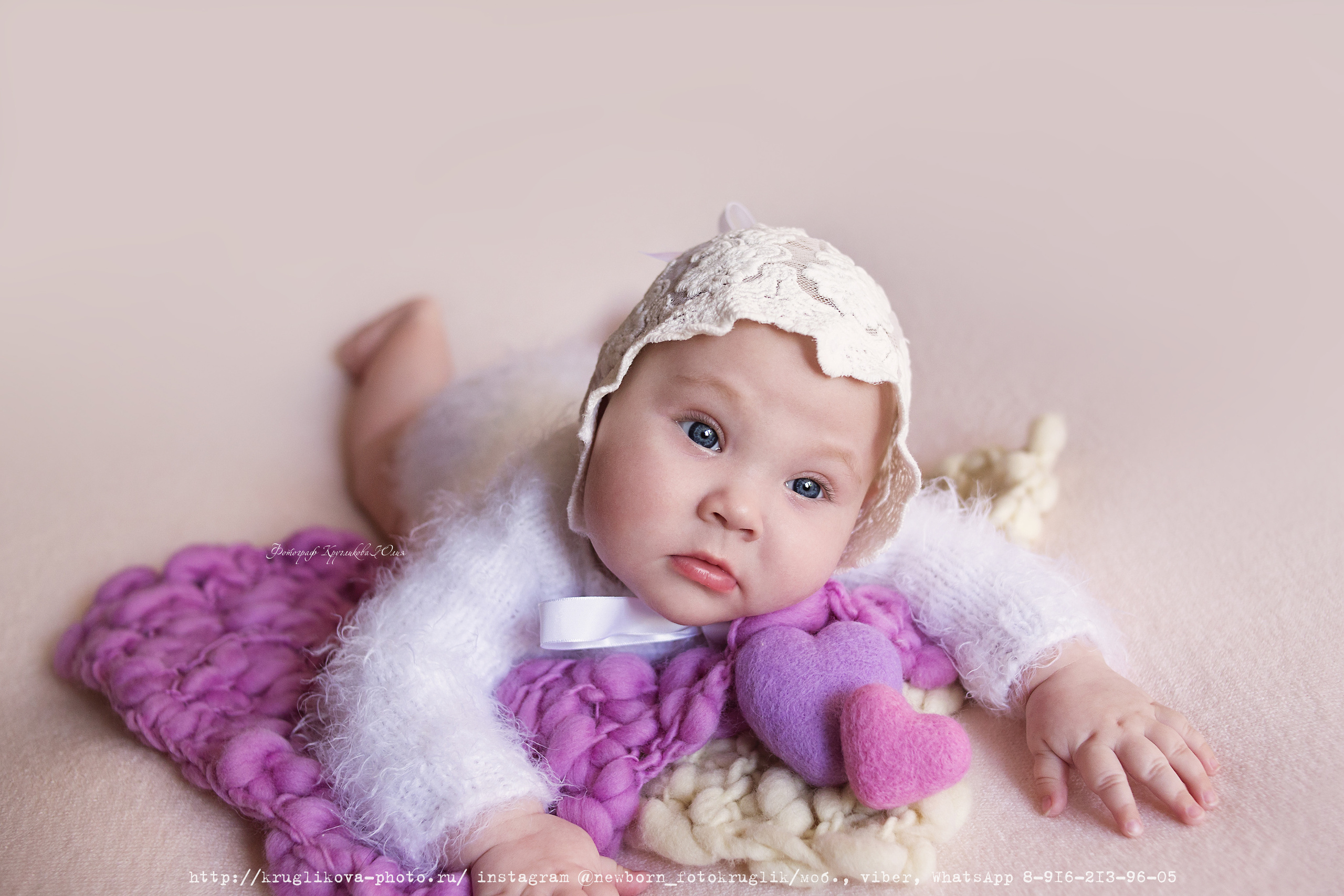 Малышка 5 месяцев. Фотограф новорожденных и детский в Сергиевом Посаде Кругликова Юлия