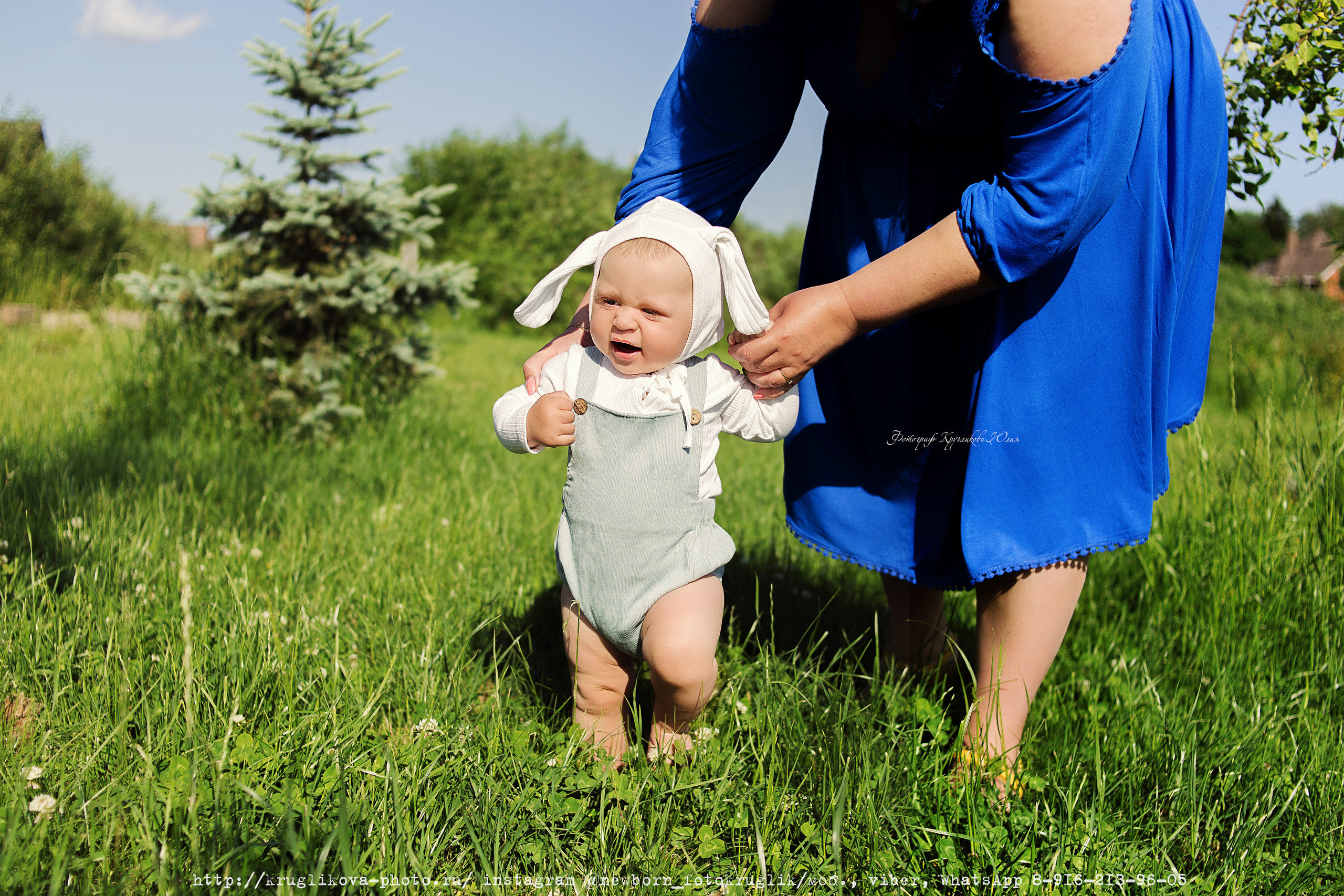 Артемий. 9 месяцев. На природе. Фотограф новорожденных и детский в Сергиевом Посаде Кругликова Юлия
