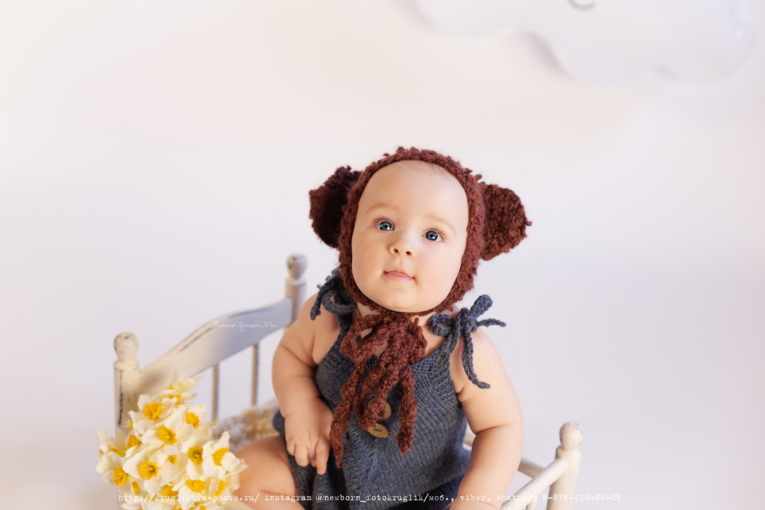 Сережа. Весенний проект. 6 месяцев. Фотограф новорожденных и детский в Сергиевом Посаде Кругликова Юлия