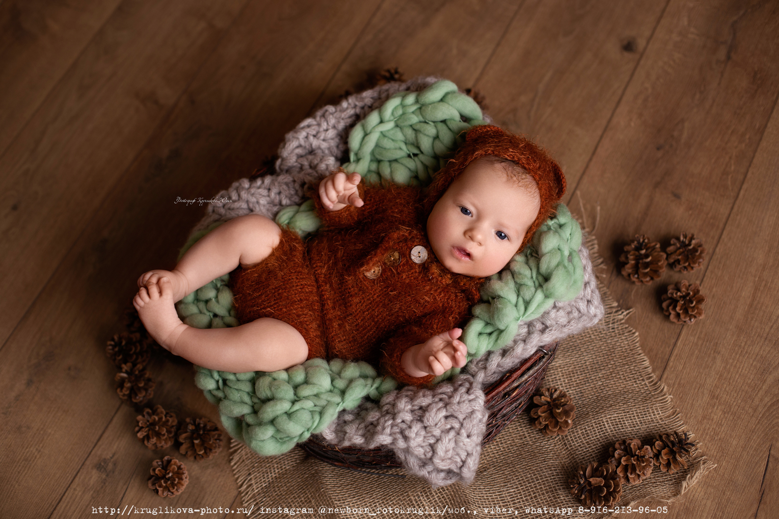 Ванечка. 2 месяца. Фотограф новорожденных и детский в Сергиевом Посаде Кругликова Юлия