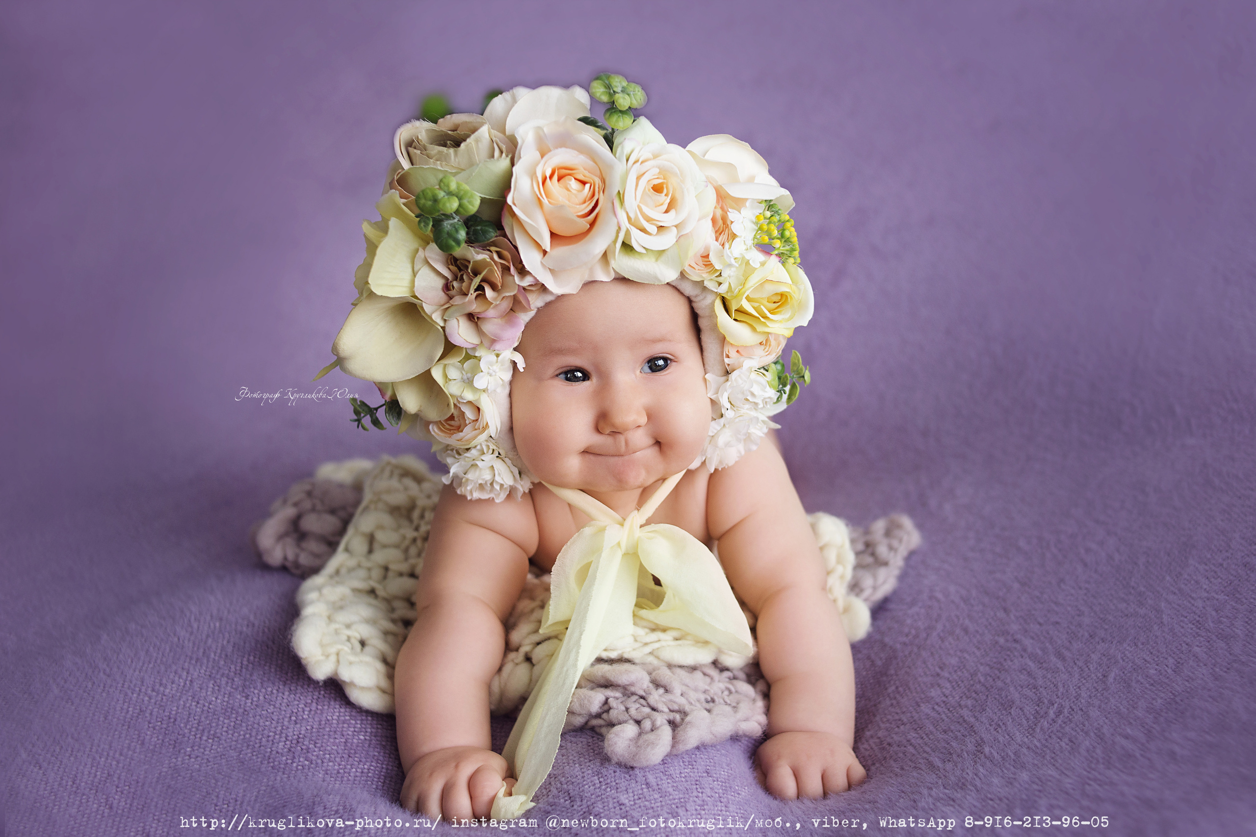 Дашуля. 6,5 месяцев. Фотограф новорожденных и детский в Сергиевом Посаде Кругликова Юлия