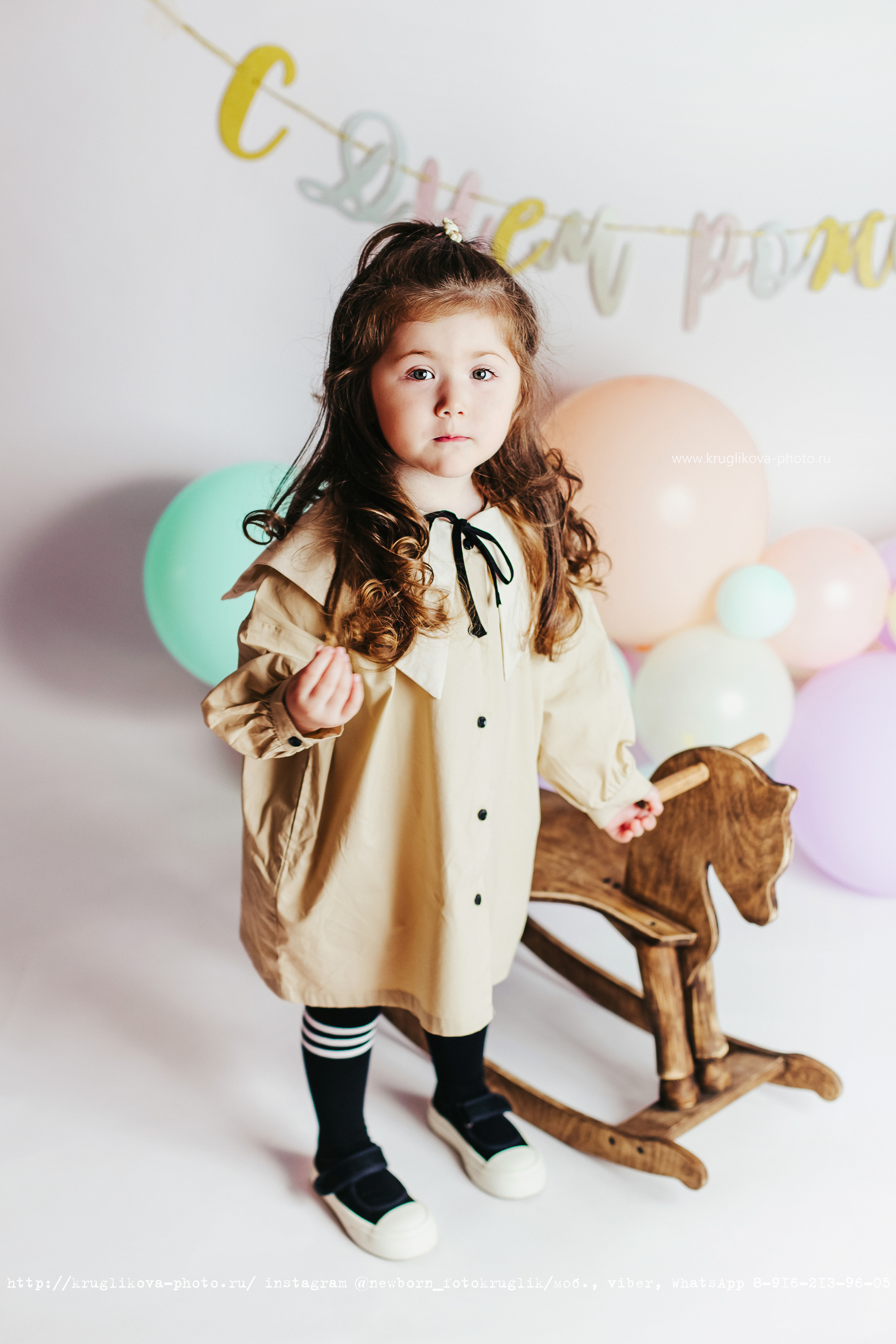 Малышка-куколка и 3 годика. Фотограф новорожденных и детский в Сергиевом Посаде Кругликова Юлия