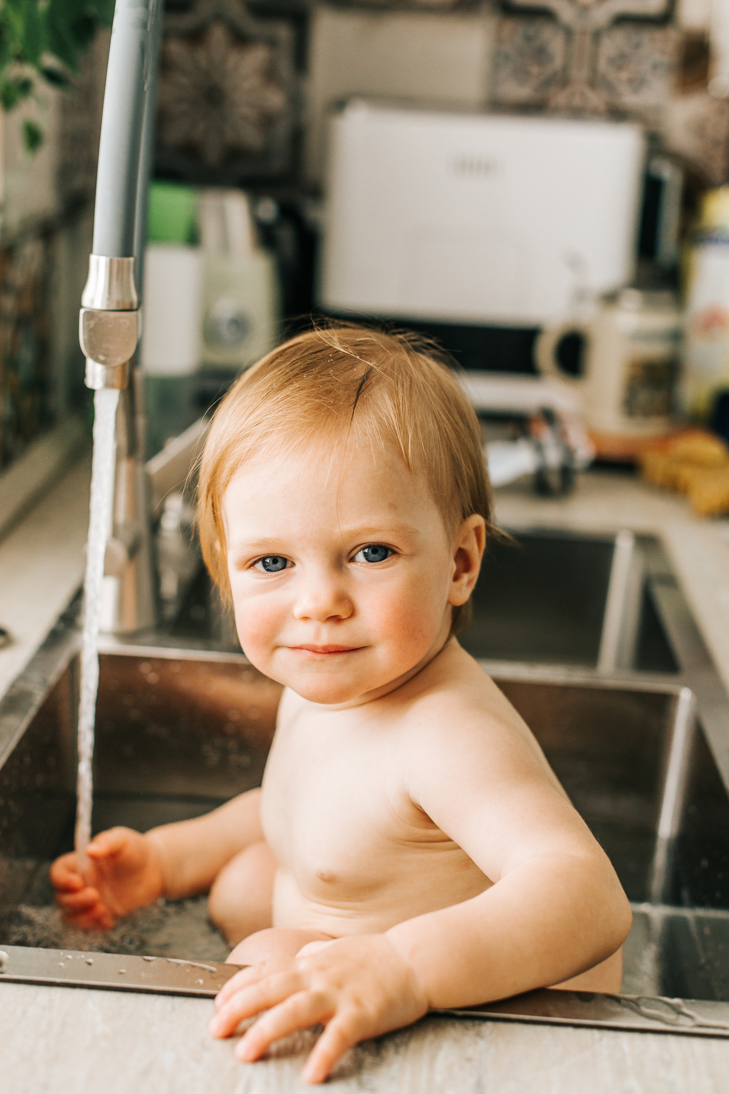 Аделина. Веселые купашки. Фотограф новорожденных и детский в Сергиевом Посаде Кругликова Юлия