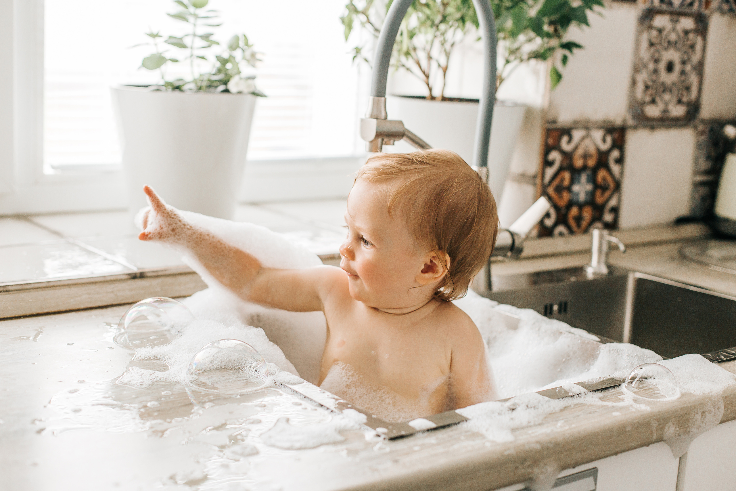 Аделина. Веселые купашки. Фотограф новорожденных и детский в Сергиевом Посаде Кругликова Юлия