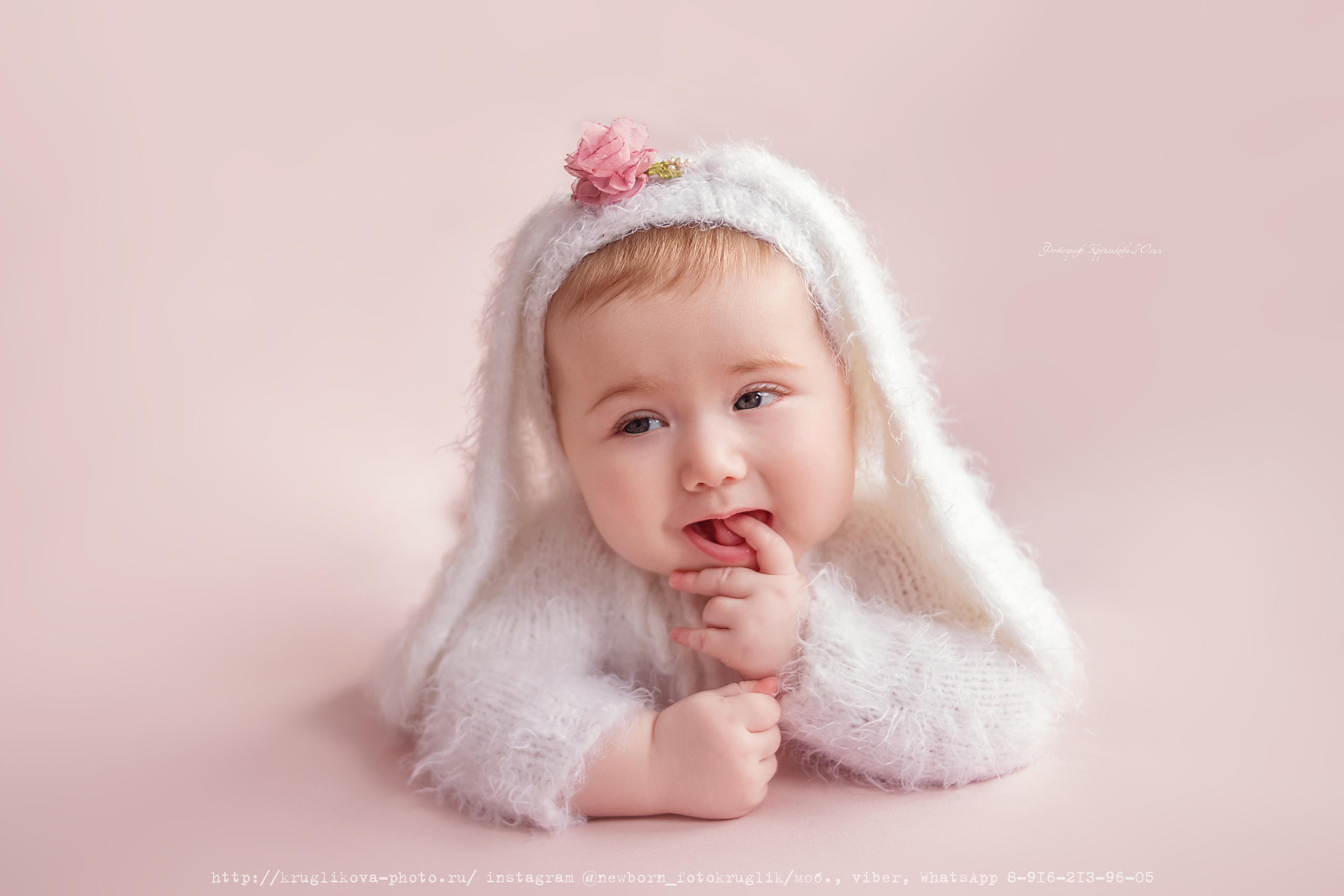 Новогодняя малышка. 6 месяцев. Фотограф новорожденных и детский в Сергиевом Посаде Кругликова Юлия