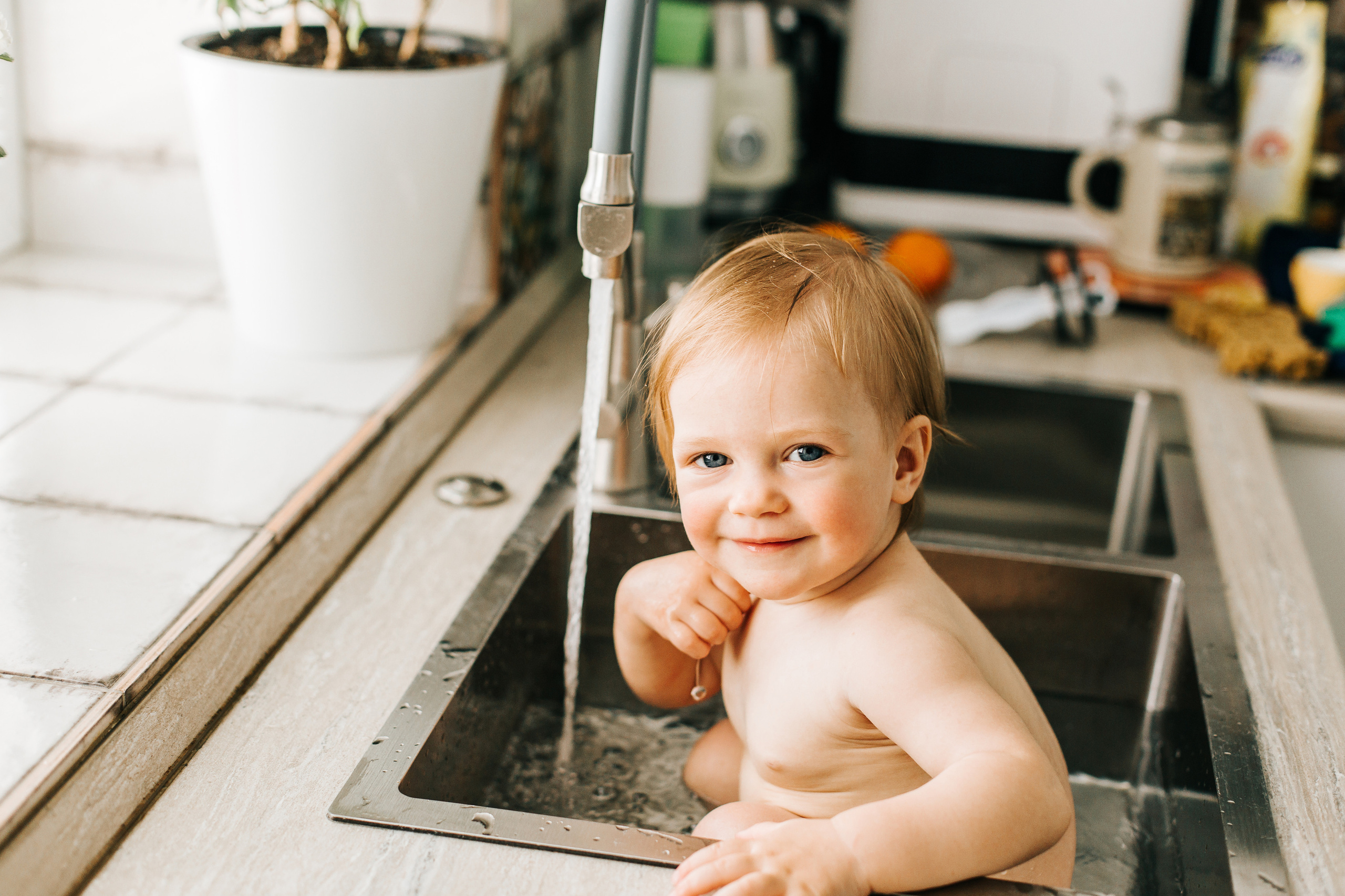 Аделина. Веселые купашки. Фотограф новорожденных и детский в Сергиевом Посаде Кругликова Юлия