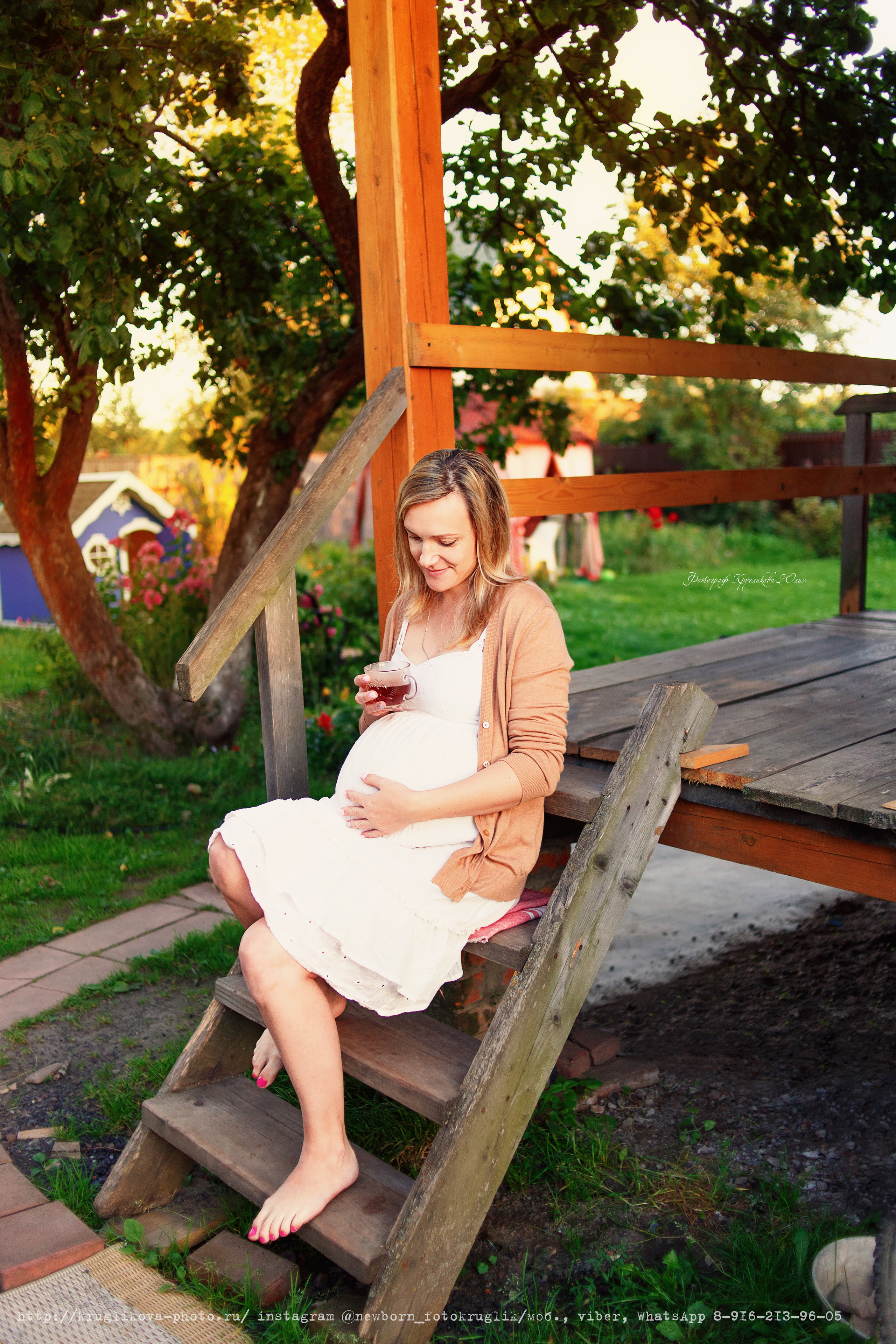 Елена в ожидании дочки. Фотограф новорожденных и детский в Сергиевом Посаде Кругликова Юлия
