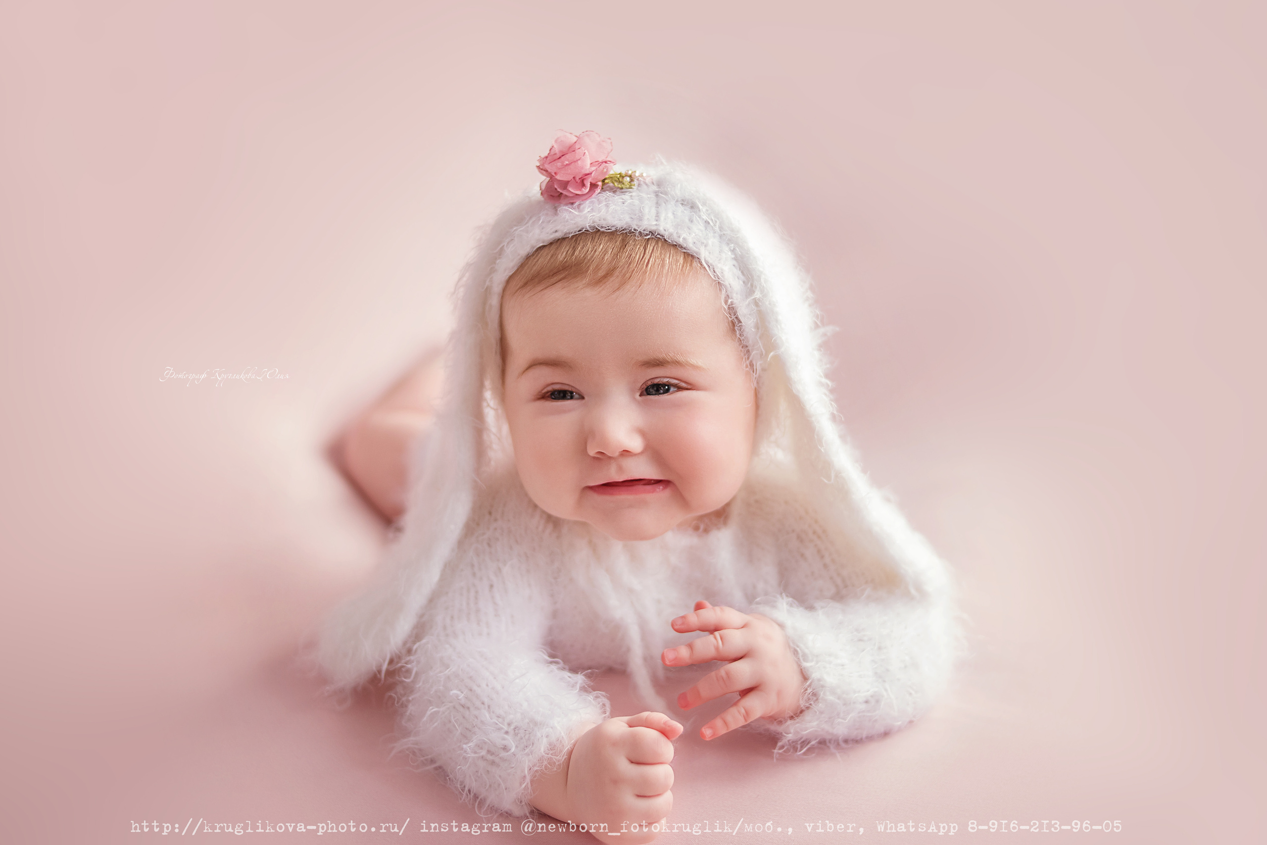 Новогодняя малышка. 6 месяцев. Фотограф новорожденных и детский в Сергиевом Посаде Кругликова Юлия