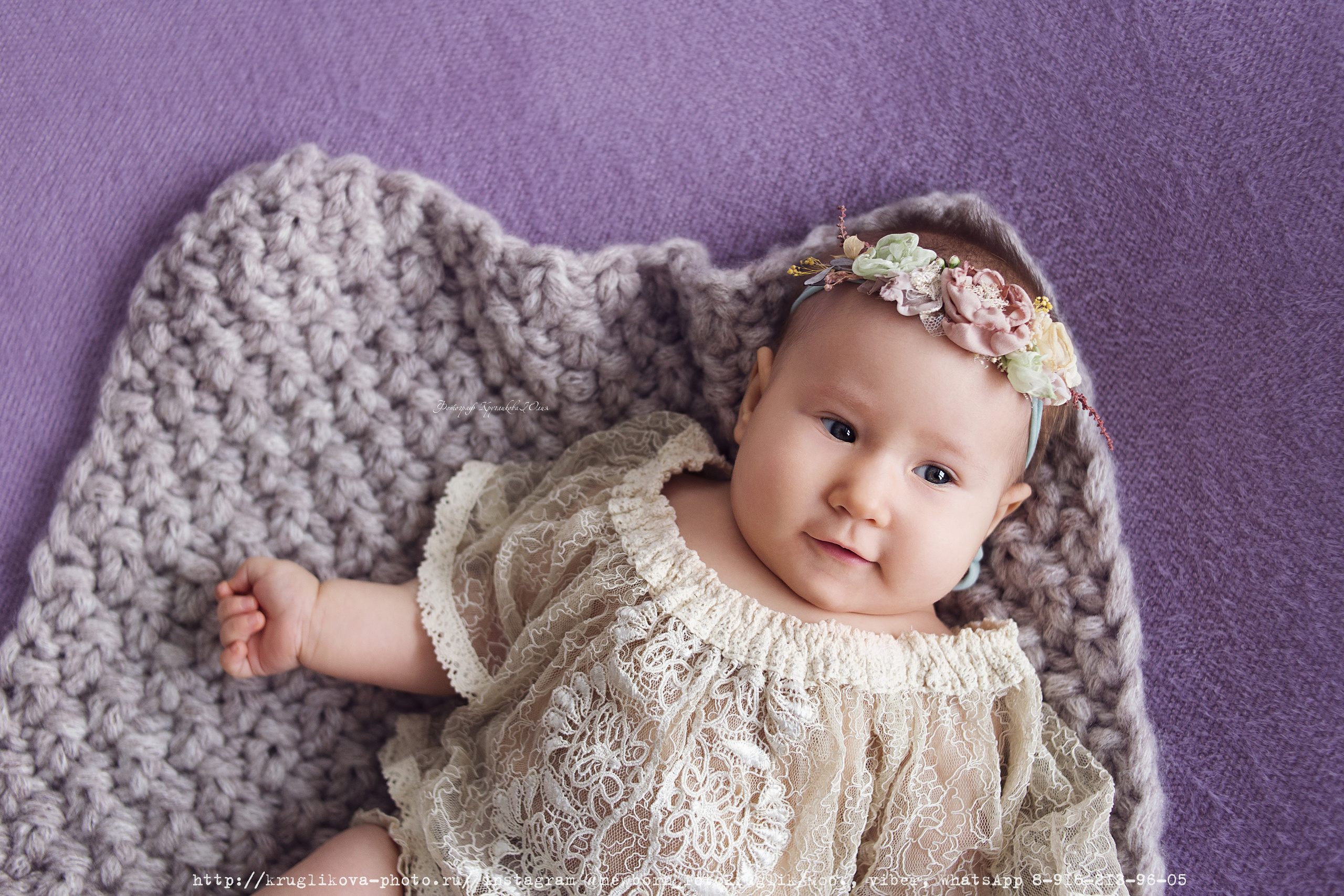 Дашуля. 6,5 месяцев. Фотограф новорожденных и детский в Сергиевом Посаде Кругликова Юлия