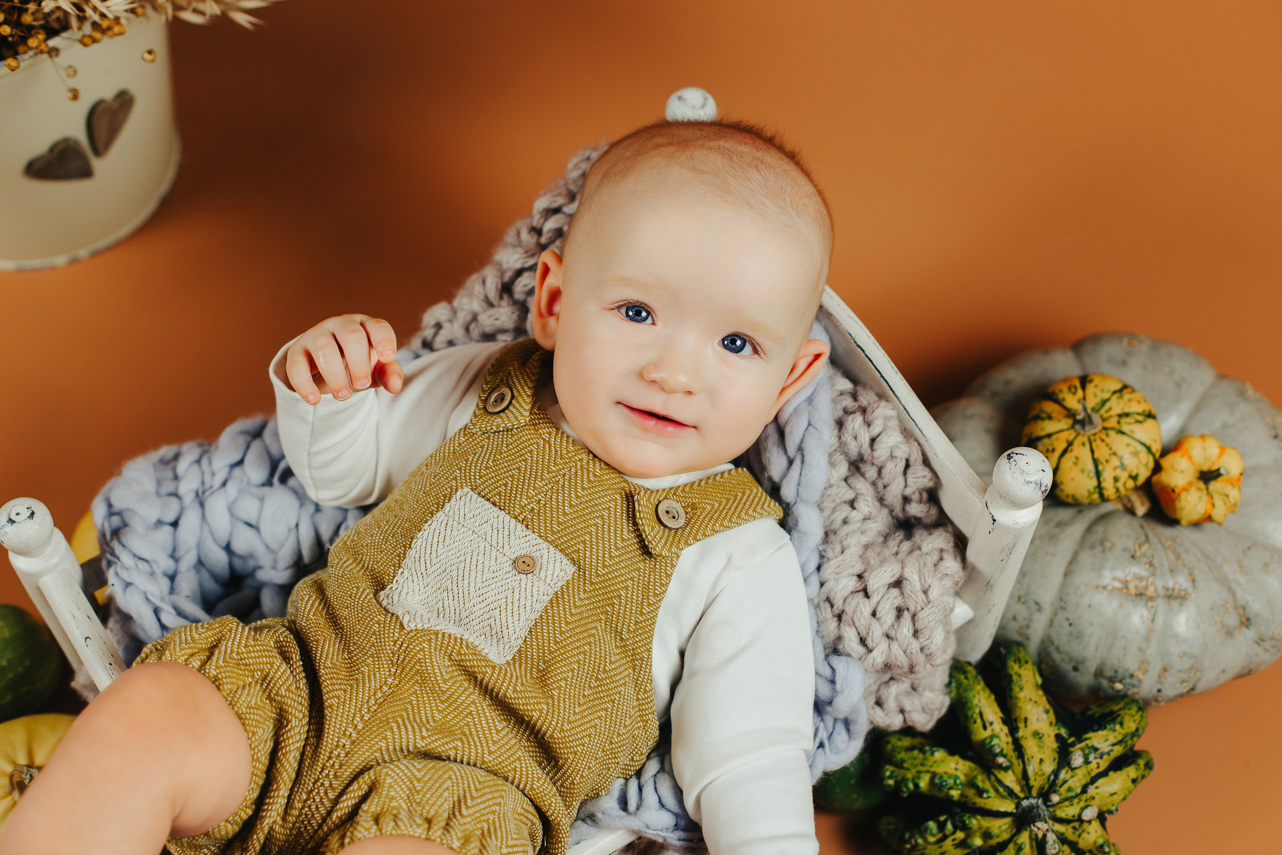Кирюша. Проект Тыковки. 7 месяцев. Фотограф новорожденных и детский в Сергиевом Посаде Кругликова Юлия