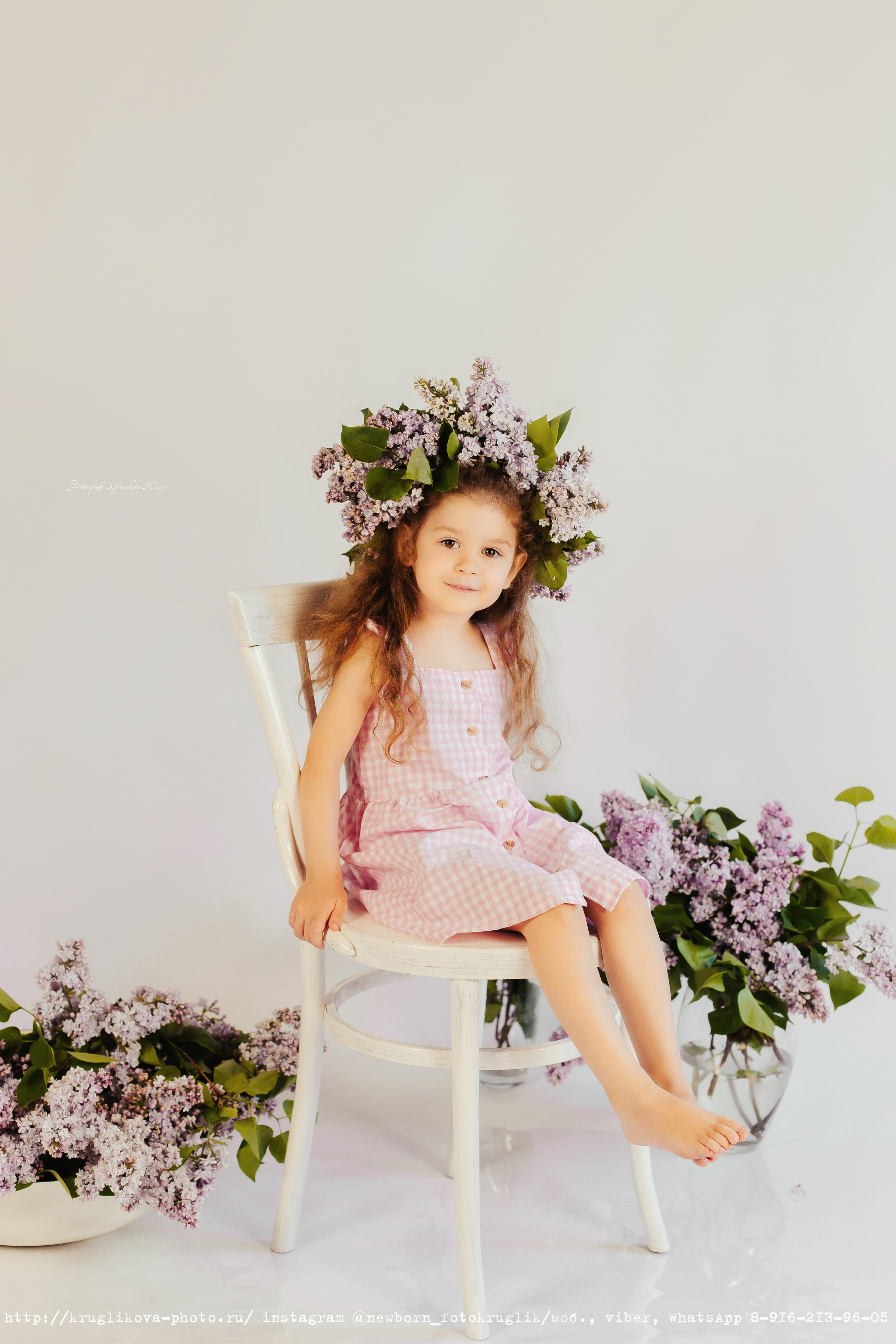 Артурчик с сестренкой. Сиреневый проект. 6 месяцев. Фотограф новорожденных и детский в Сергиевом Посаде Кругликова Юлия