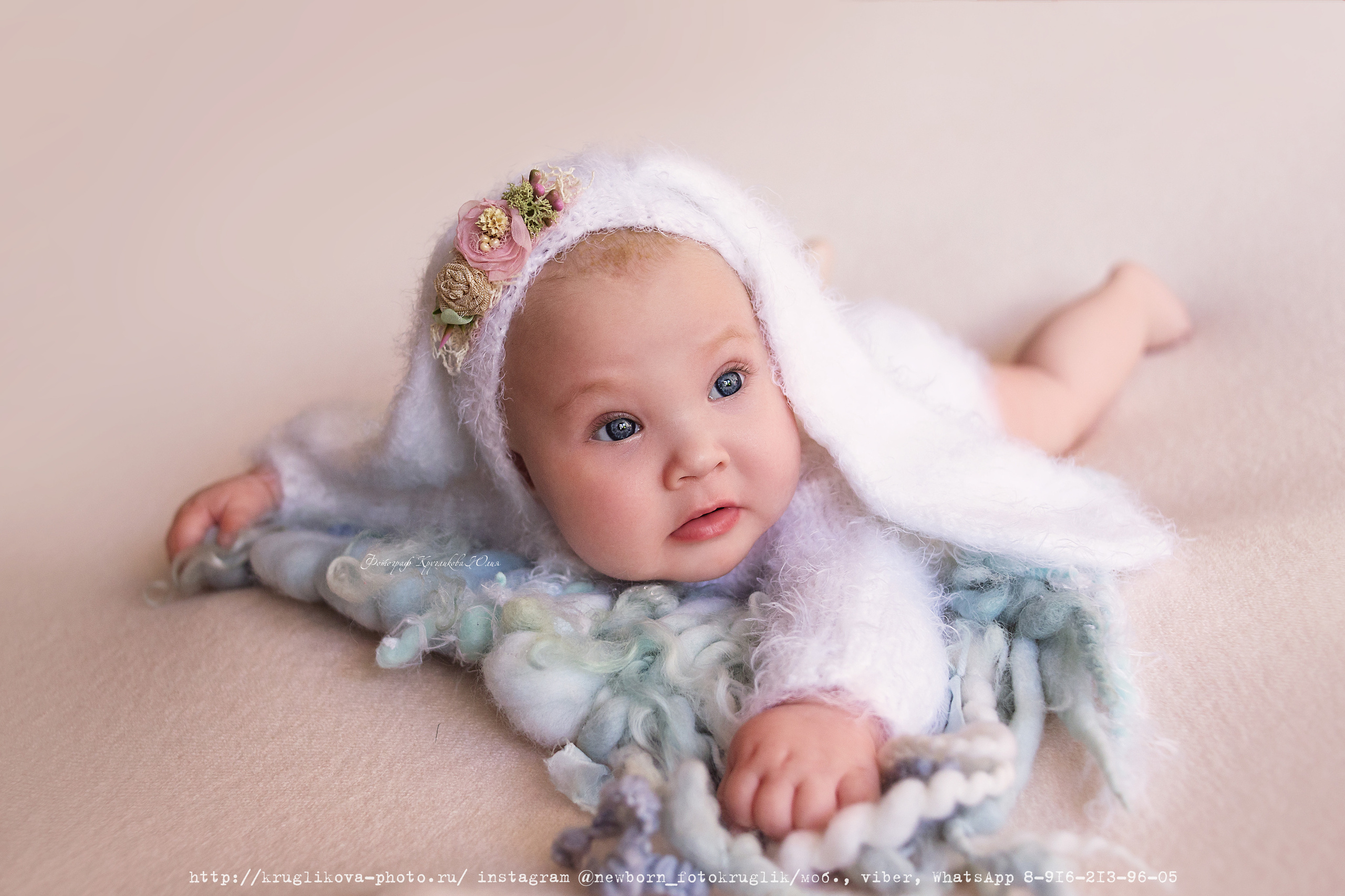 Малышка 5 месяцев. Фотограф новорожденных и детский в Сергиевом Посаде Кругликова Юлия