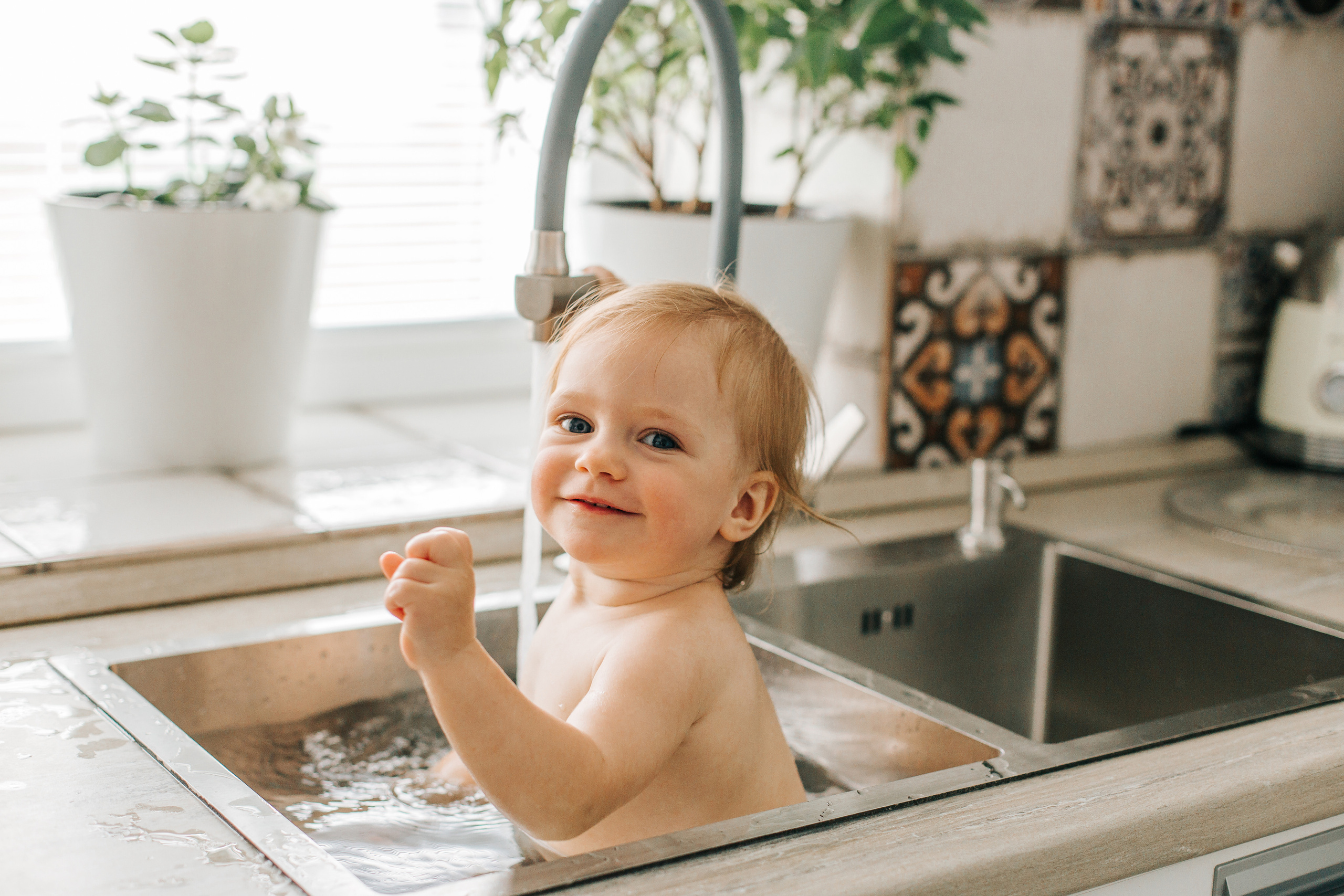 Аделина. Веселые купашки. Фотограф новорожденных и детский в Сергиевом Посаде Кругликова Юлия
