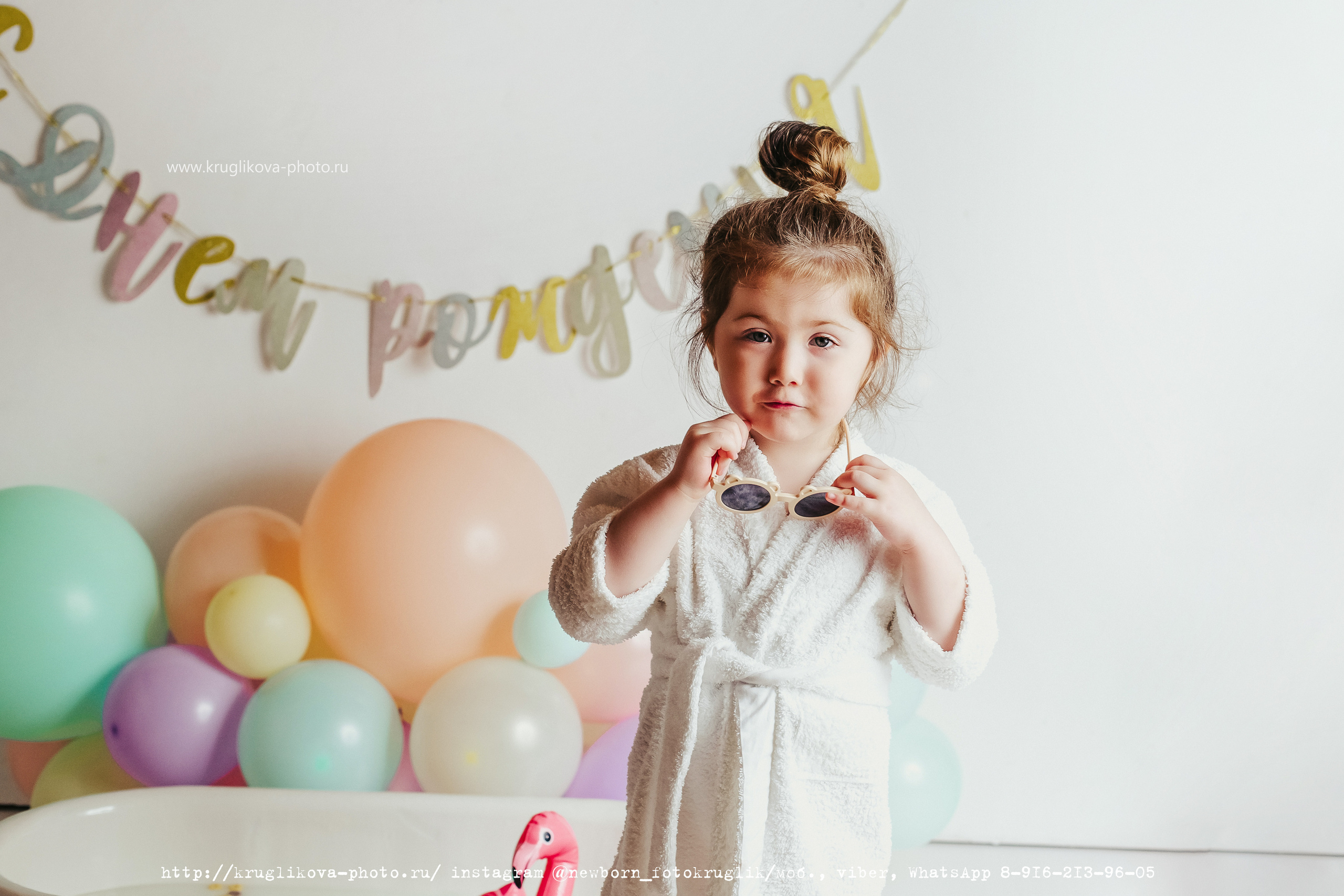 Малышка-куколка и 3 годика. Фотограф новорожденных и детский в Сергиевом Посаде Кругликова Юлия