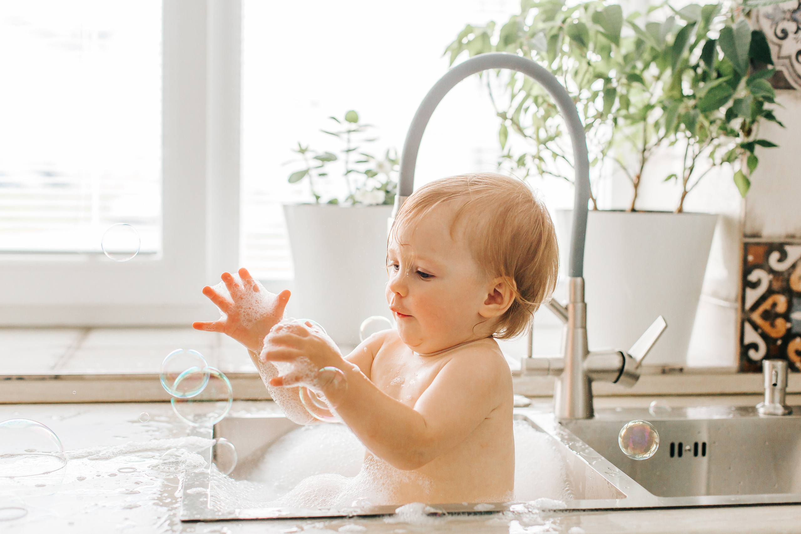 Аделина. Веселые купашки. Фотограф новорожденных и детский в Сергиевом Посаде Кругликова Юлия