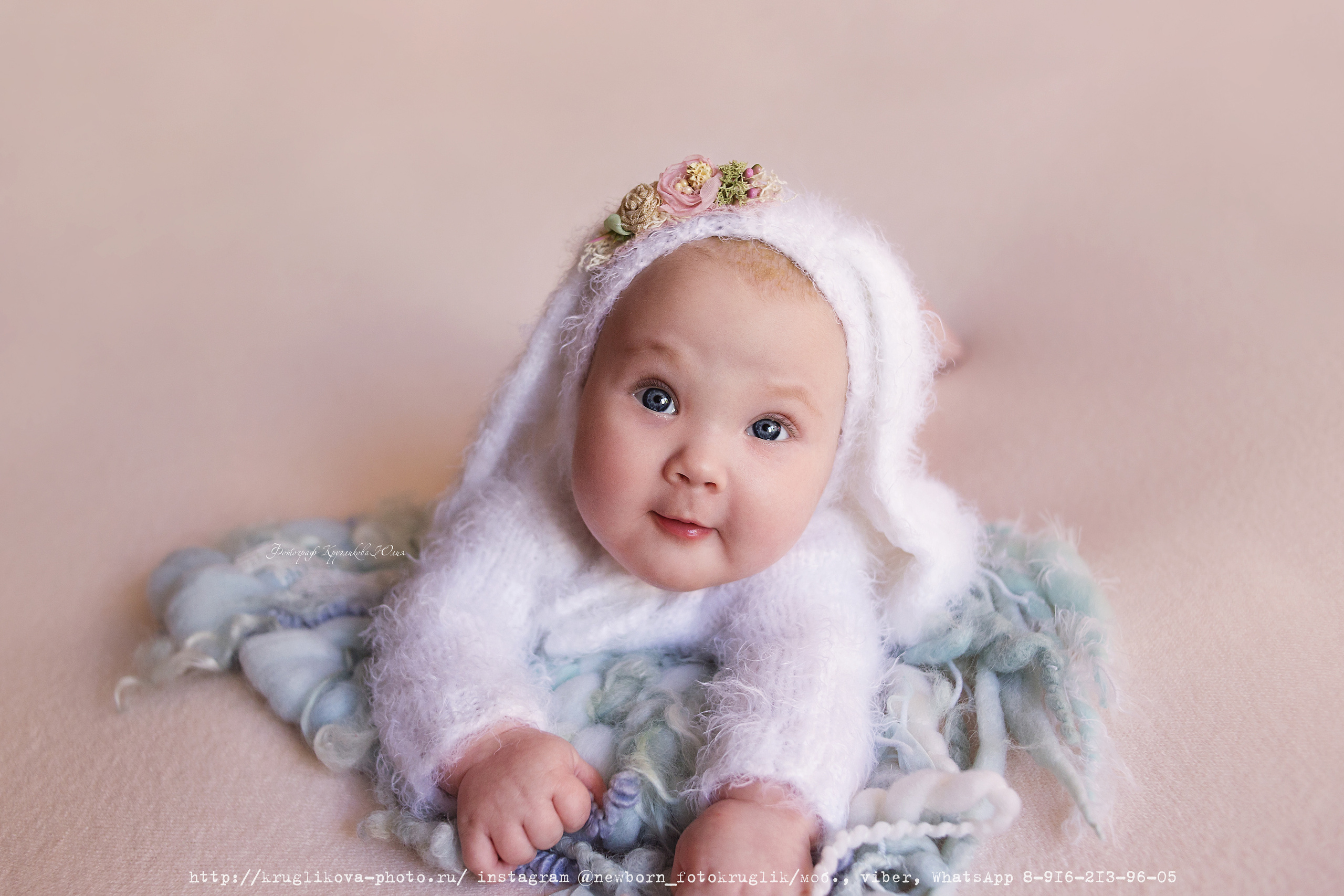 Малышка 5 месяцев. Фотограф новорожденных и детский в Сергиевом Посаде Кругликова Юлия
