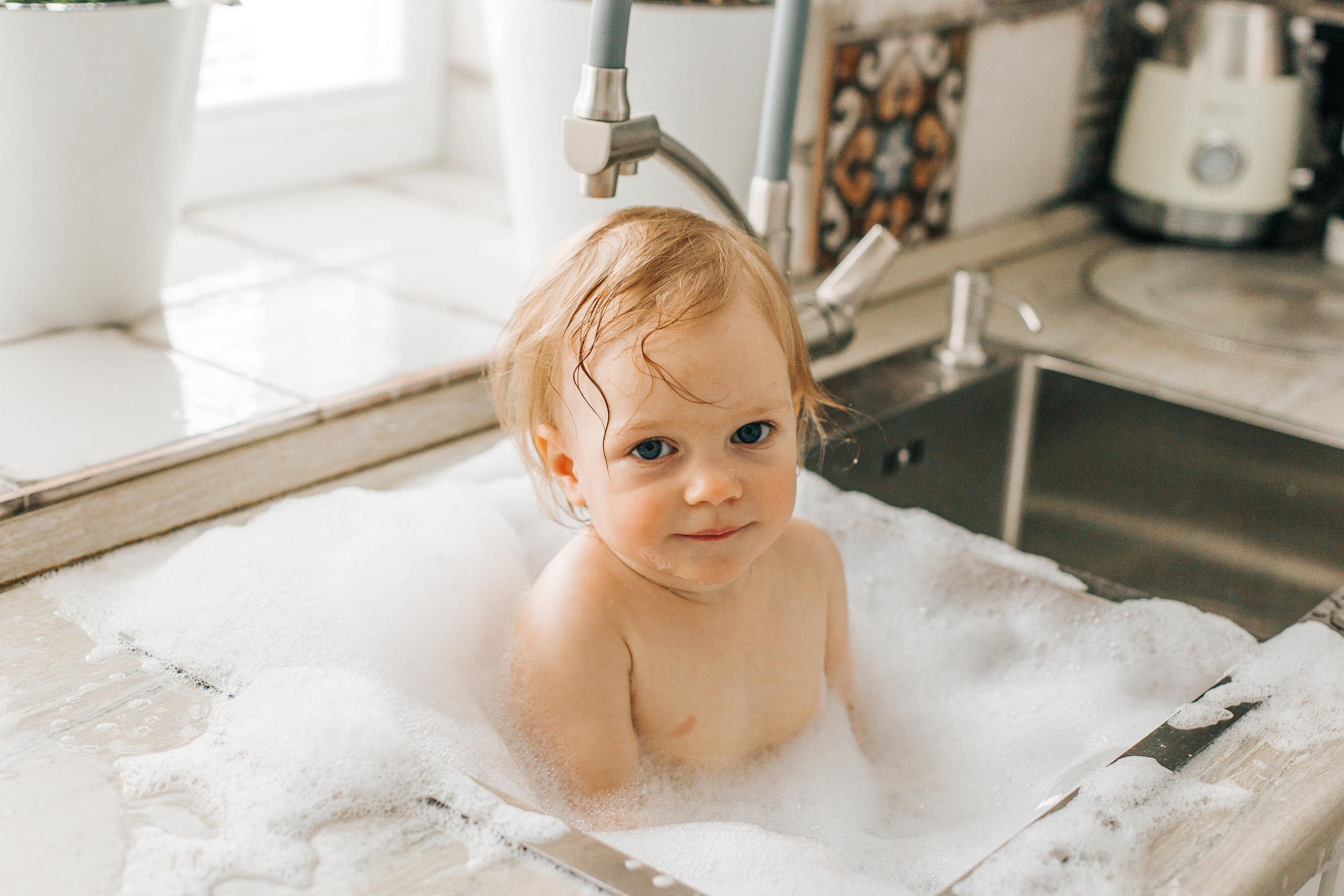 Аделина. Веселые купашки. Фотограф новорожденных и детский в Сергиевом Посаде Кругликова Юлия