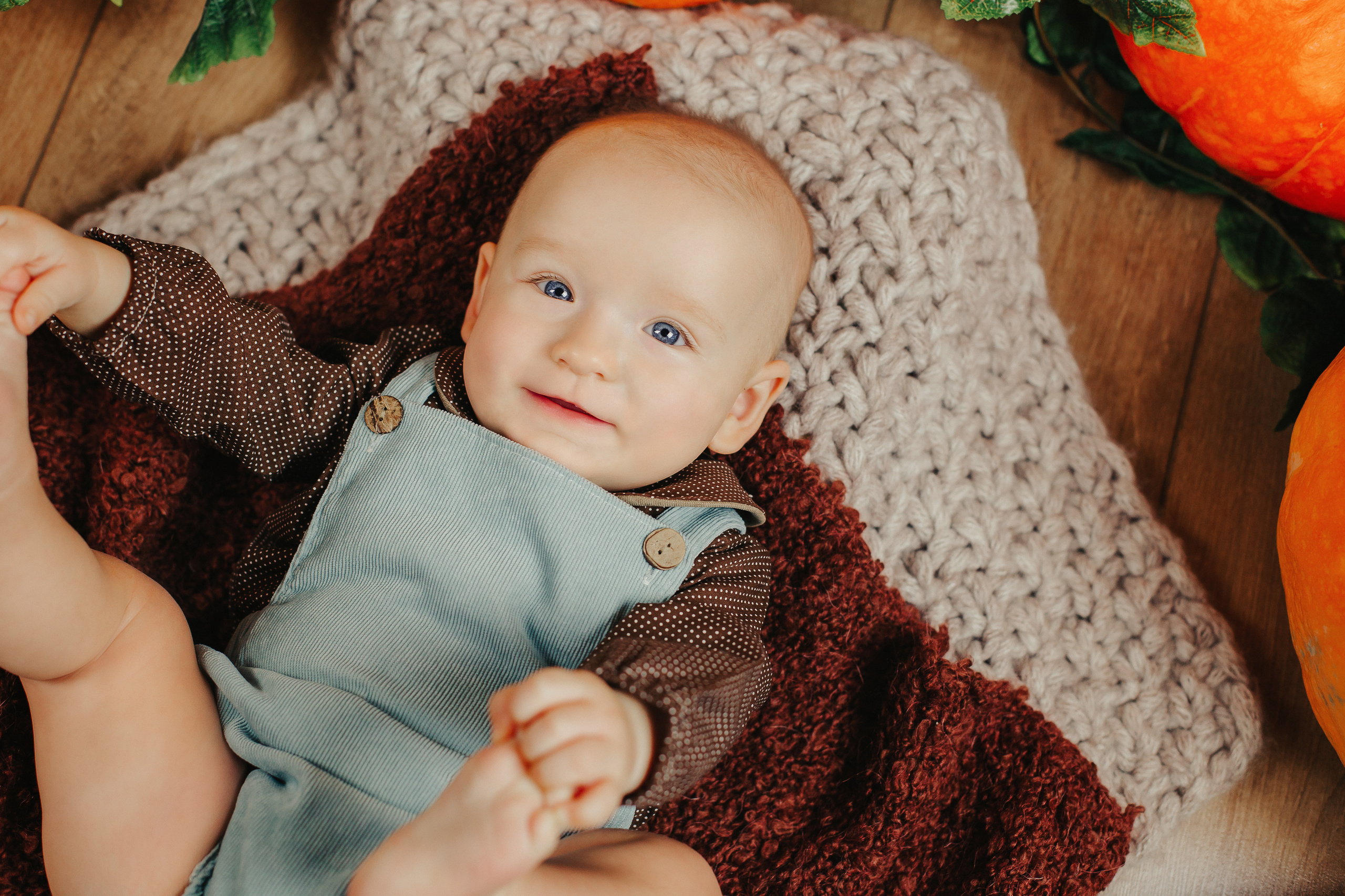 Кирюша. Проект Тыковки. 7 месяцев. Фотограф новорожденных и детский в Сергиевом Посаде Кругликова Юлия