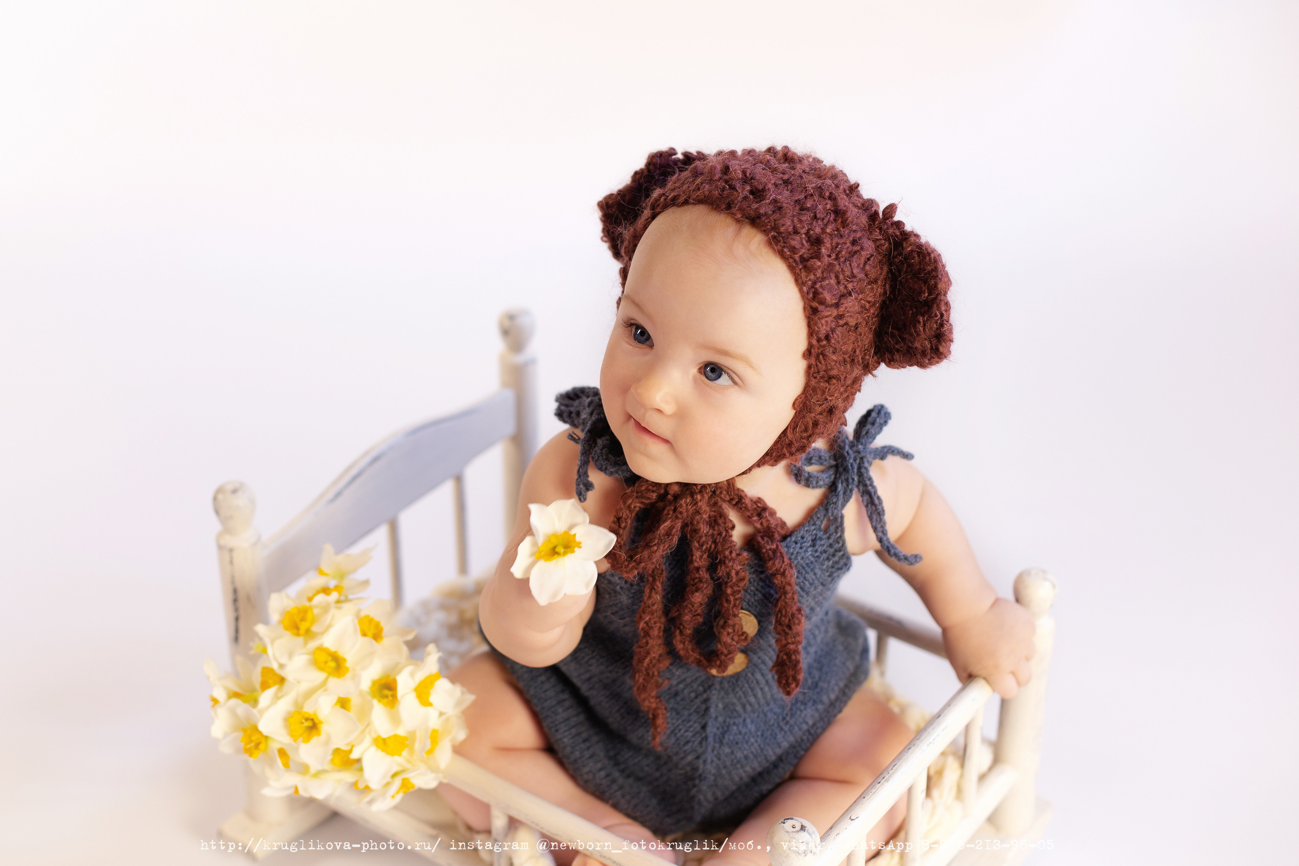 Сережа. Весенний проект. 6 месяцев. Фотограф новорожденных и детский в Сергиевом Посаде Кругликова Юлия