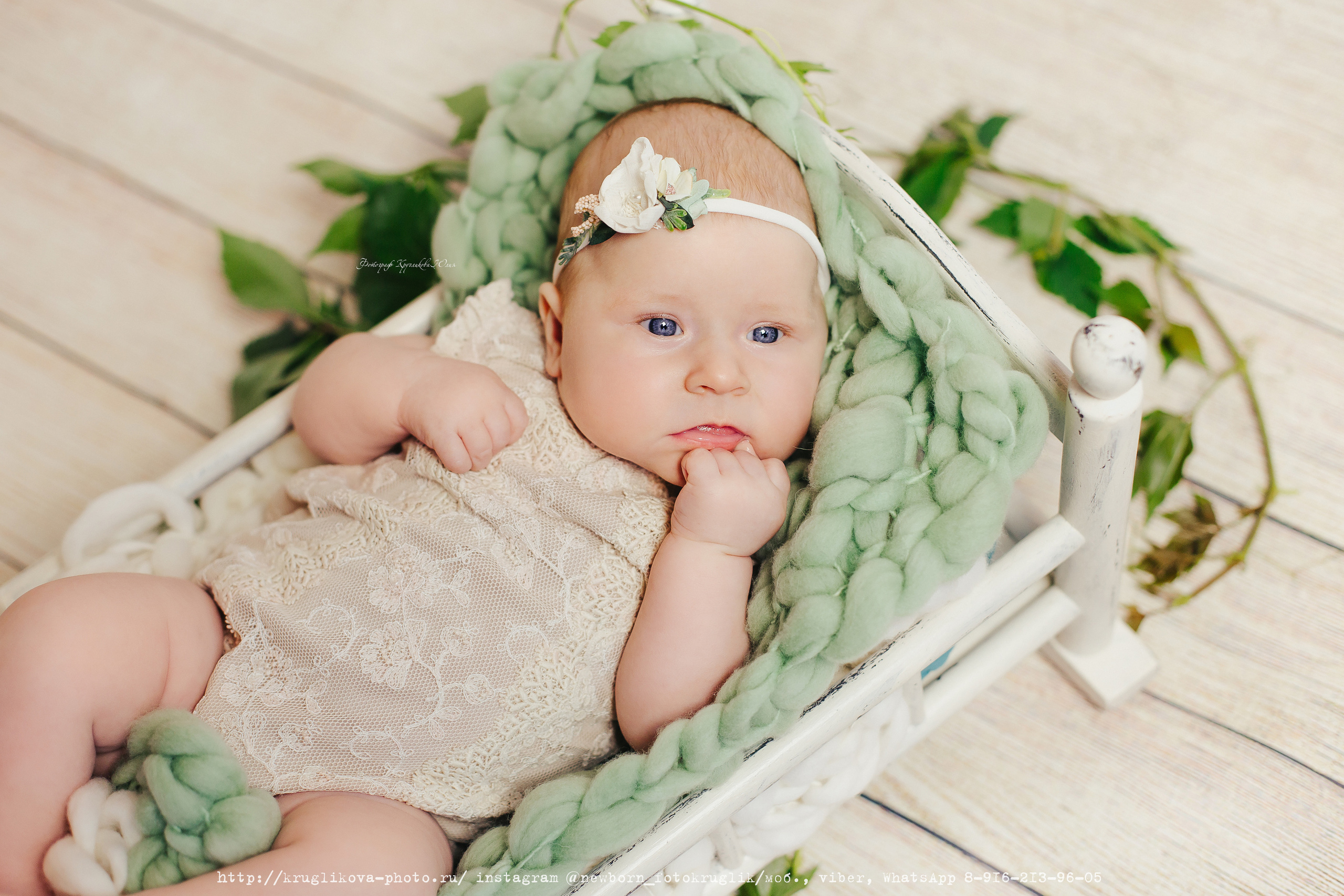Машенька. 4 месяца. Фотограф новорожденных и детский в Сергиевом Посаде Кругликова Юлия