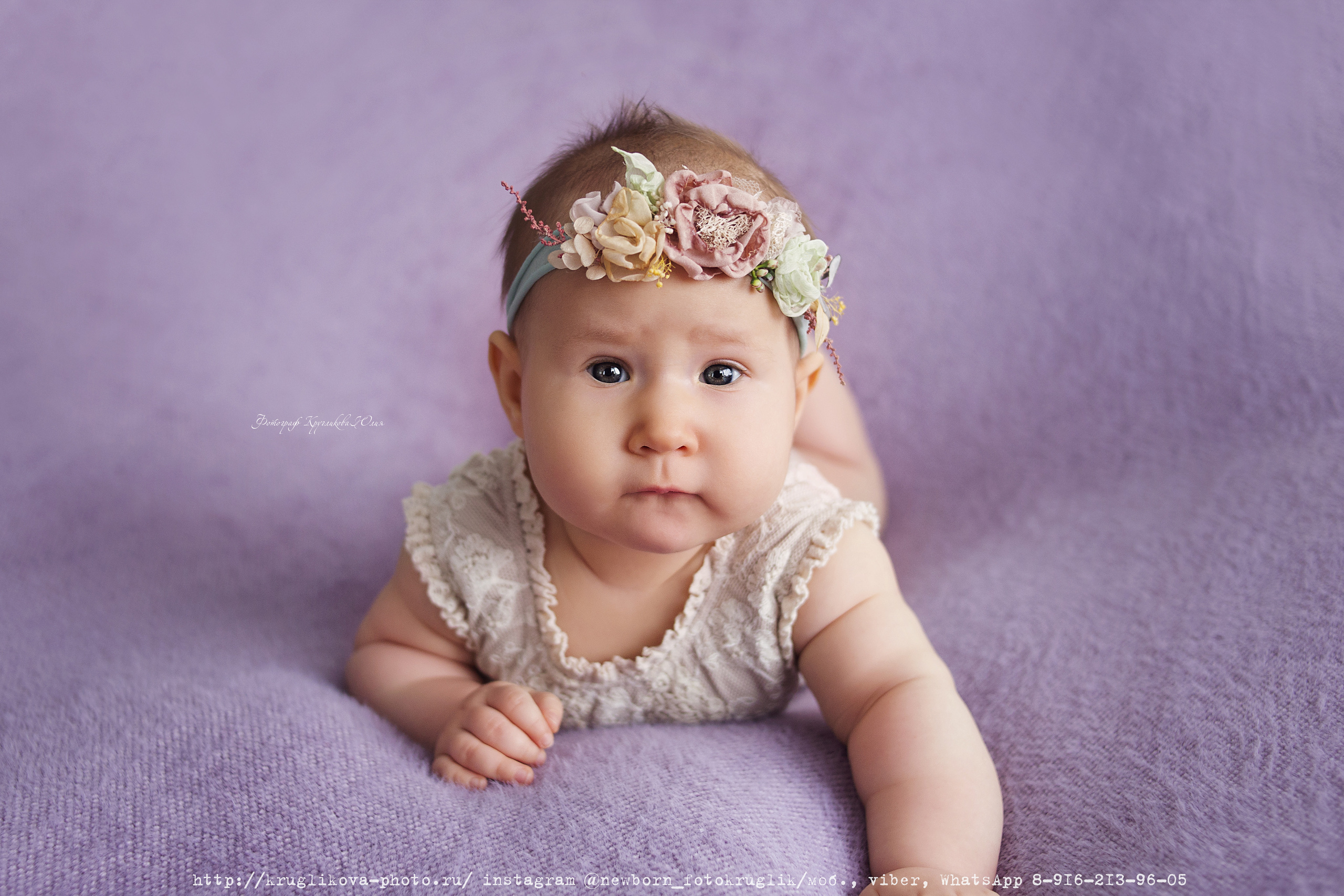 Дашуля. 6,5 месяцев. Фотограф новорожденных и детский в Сергиевом Посаде Кругликова Юлия