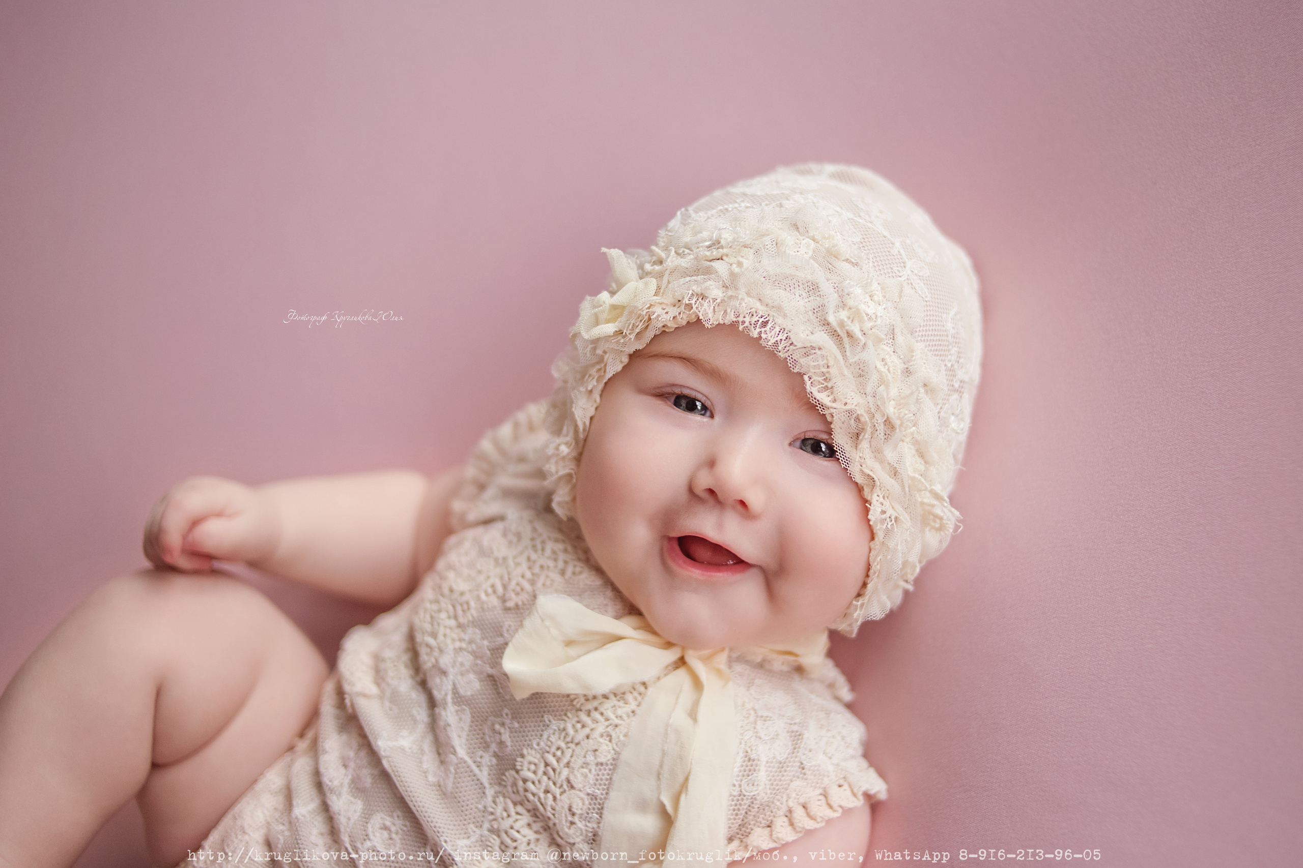 Новогодняя малышка. 6 месяцев. Фотограф новорожденных и детский в Сергиевом Посаде Кругликова Юлия