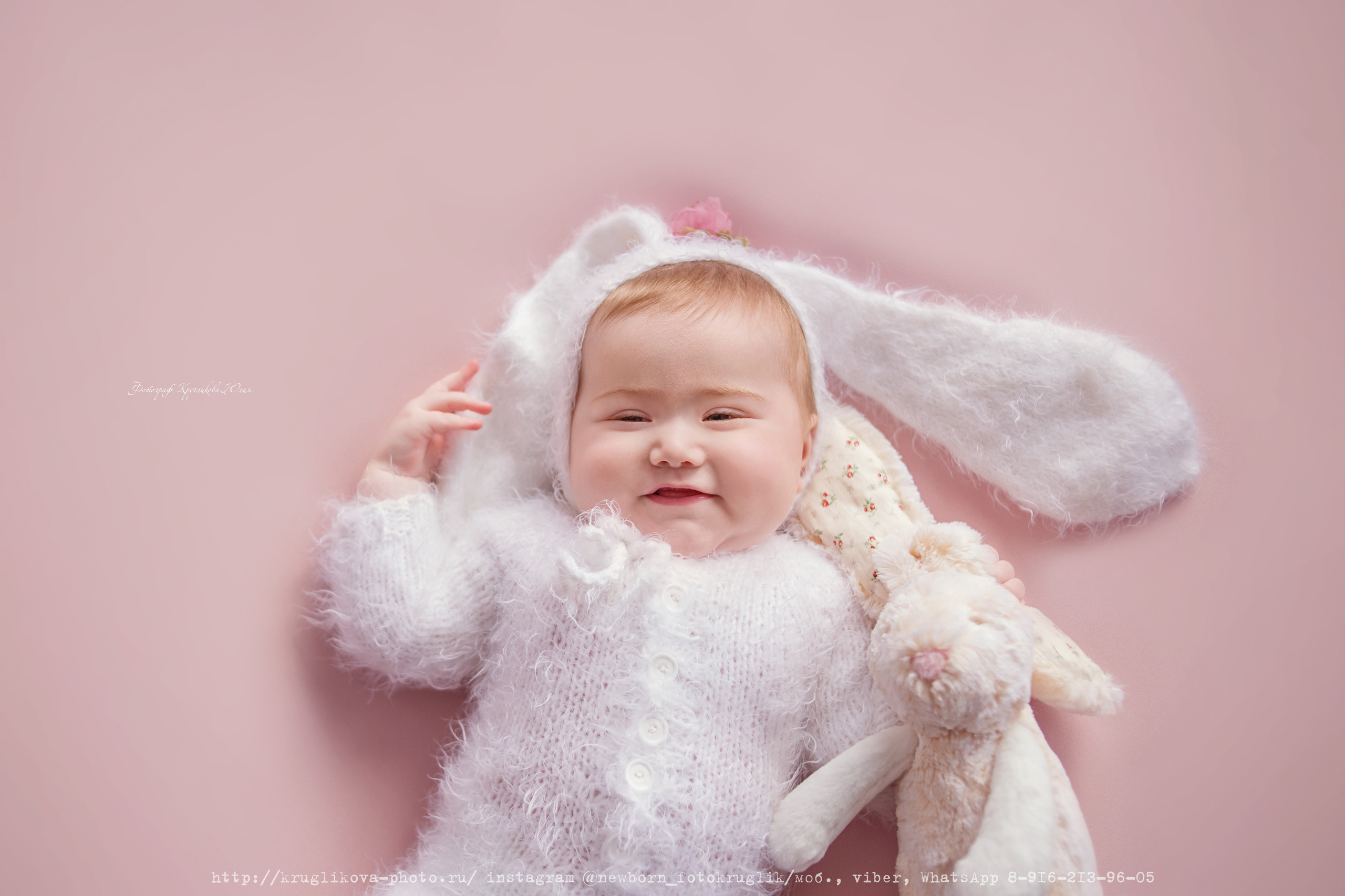 Новогодняя малышка. 6 месяцев. Фотограф новорожденных и детский в Сергиевом Посаде Кругликова Юлия