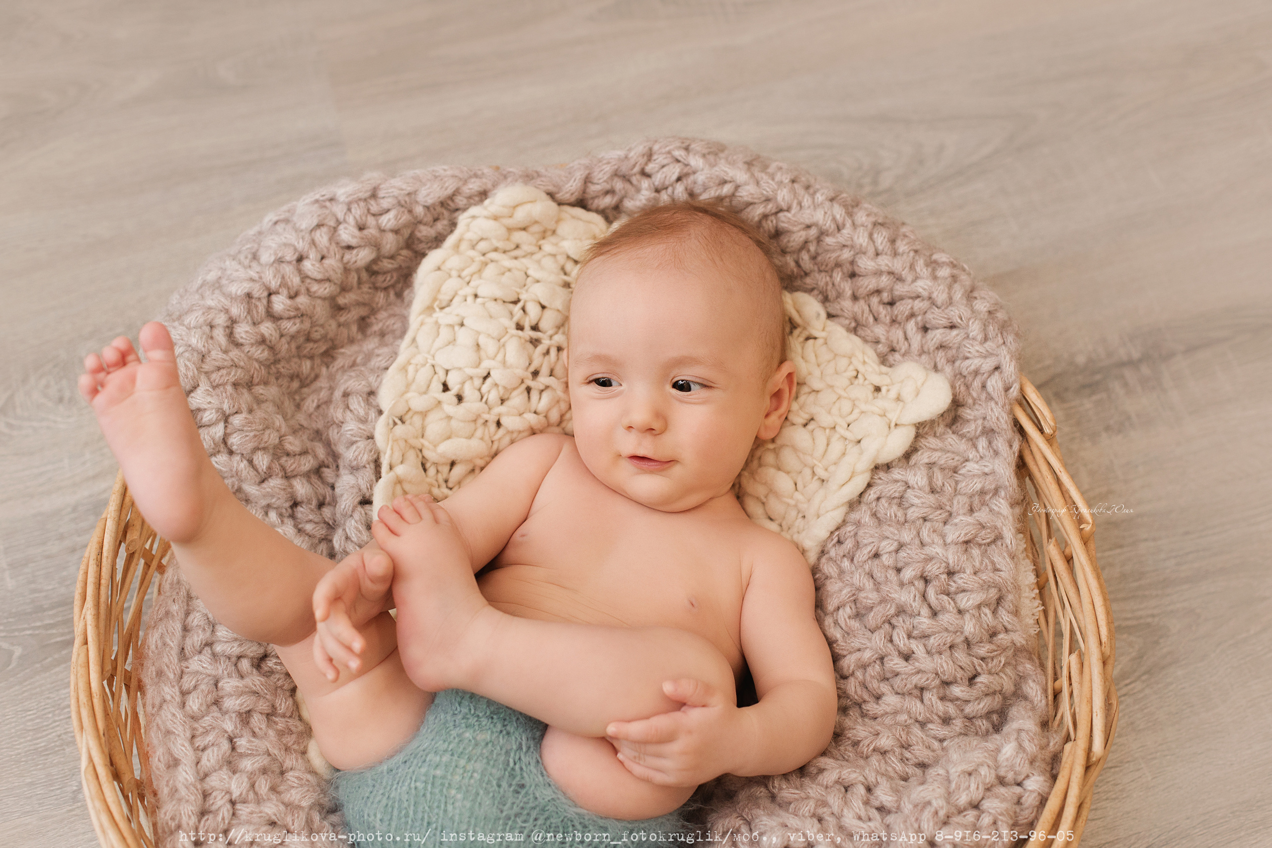 Илюша. 4 месяца. Фотограф новорожденных и детский в Сергиевом Посаде Кругликова Юлия