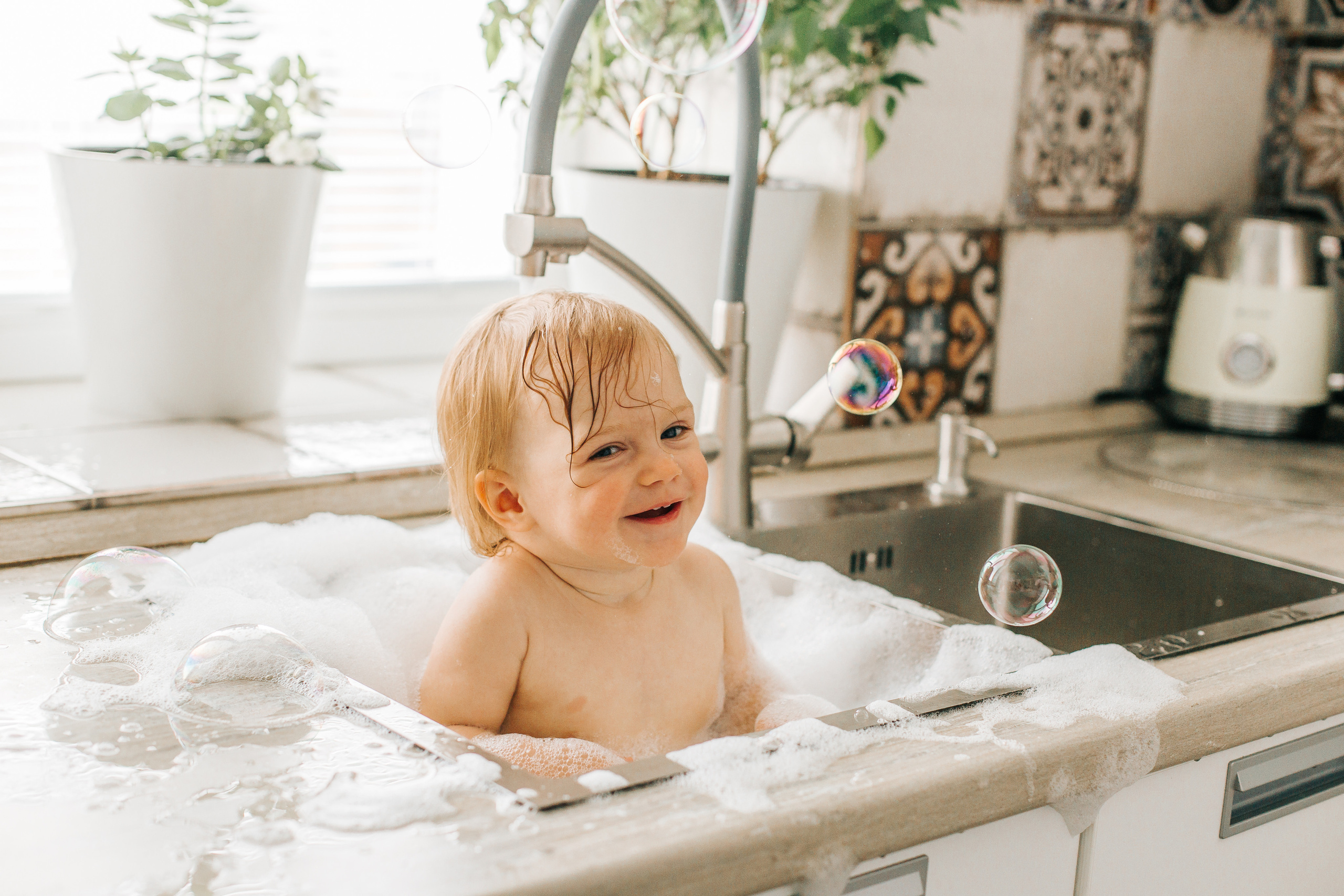 Аделина. Веселые купашки. Фотограф новорожденных и детский в Сергиевом Посаде Кругликова Юлия