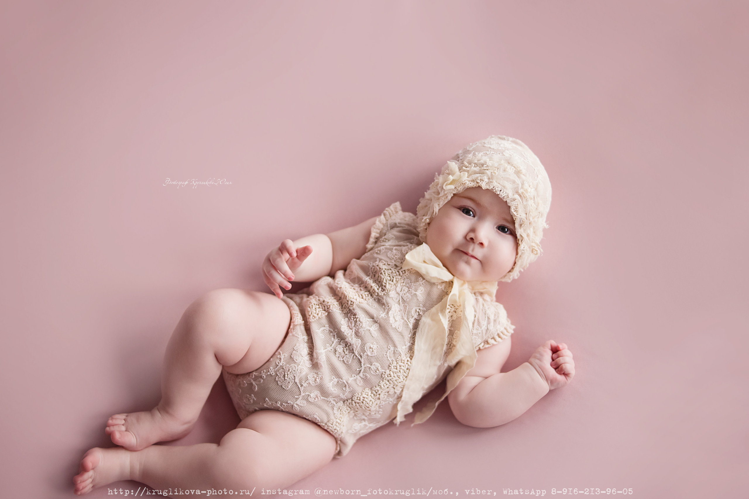 Новогодняя малышка. 6 месяцев. Фотограф новорожденных и детский в Сергиевом Посаде Кругликова Юлия