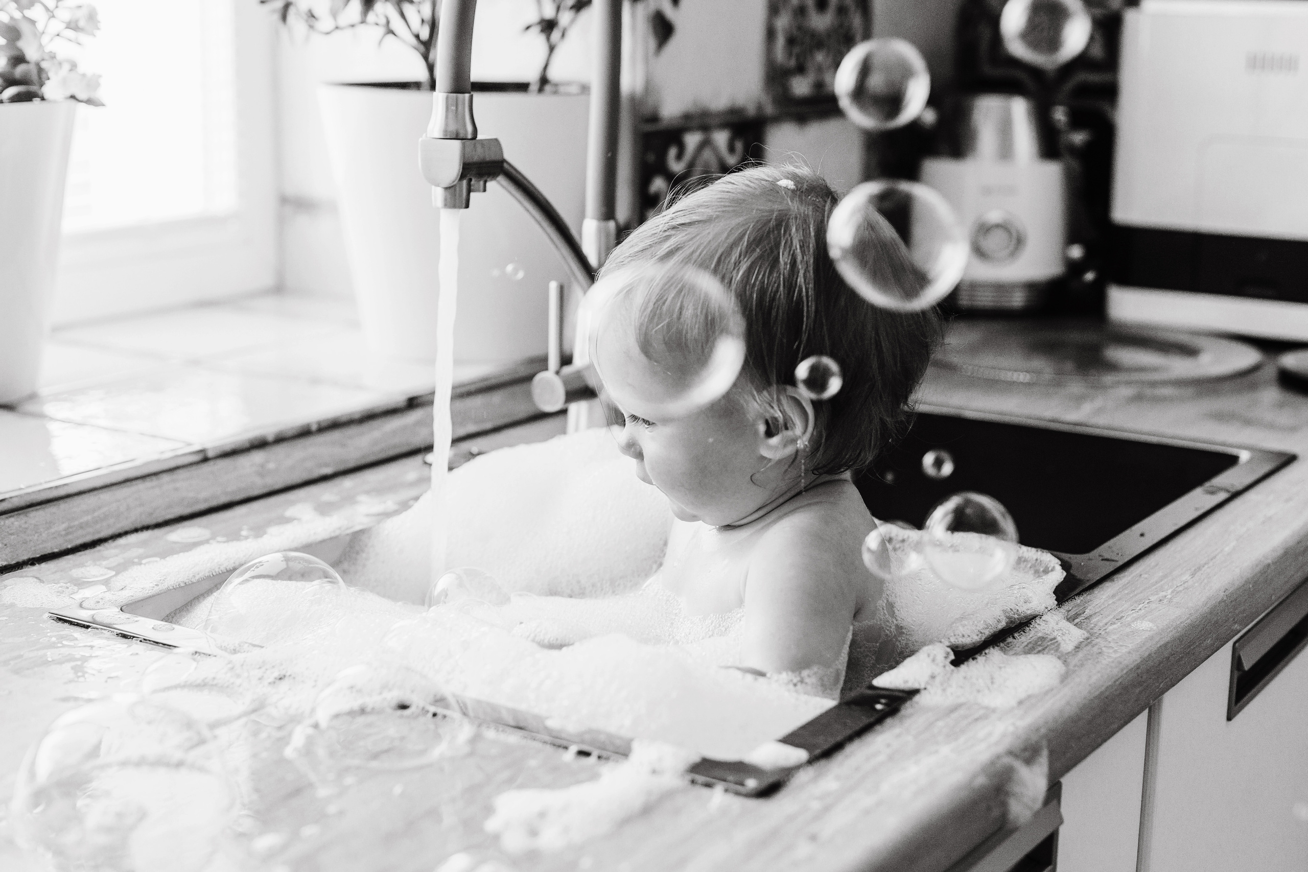 Аделина. Веселые купашки. Фотограф новорожденных и детский в Сергиевом Посаде Кругликова Юлия