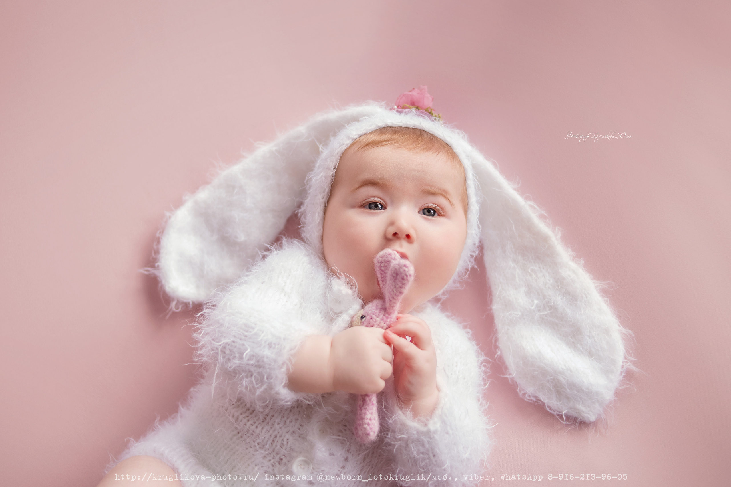 Новогодняя малышка. 6 месяцев. Фотограф новорожденных и детский в Сергиевом Посаде Кругликова Юлия