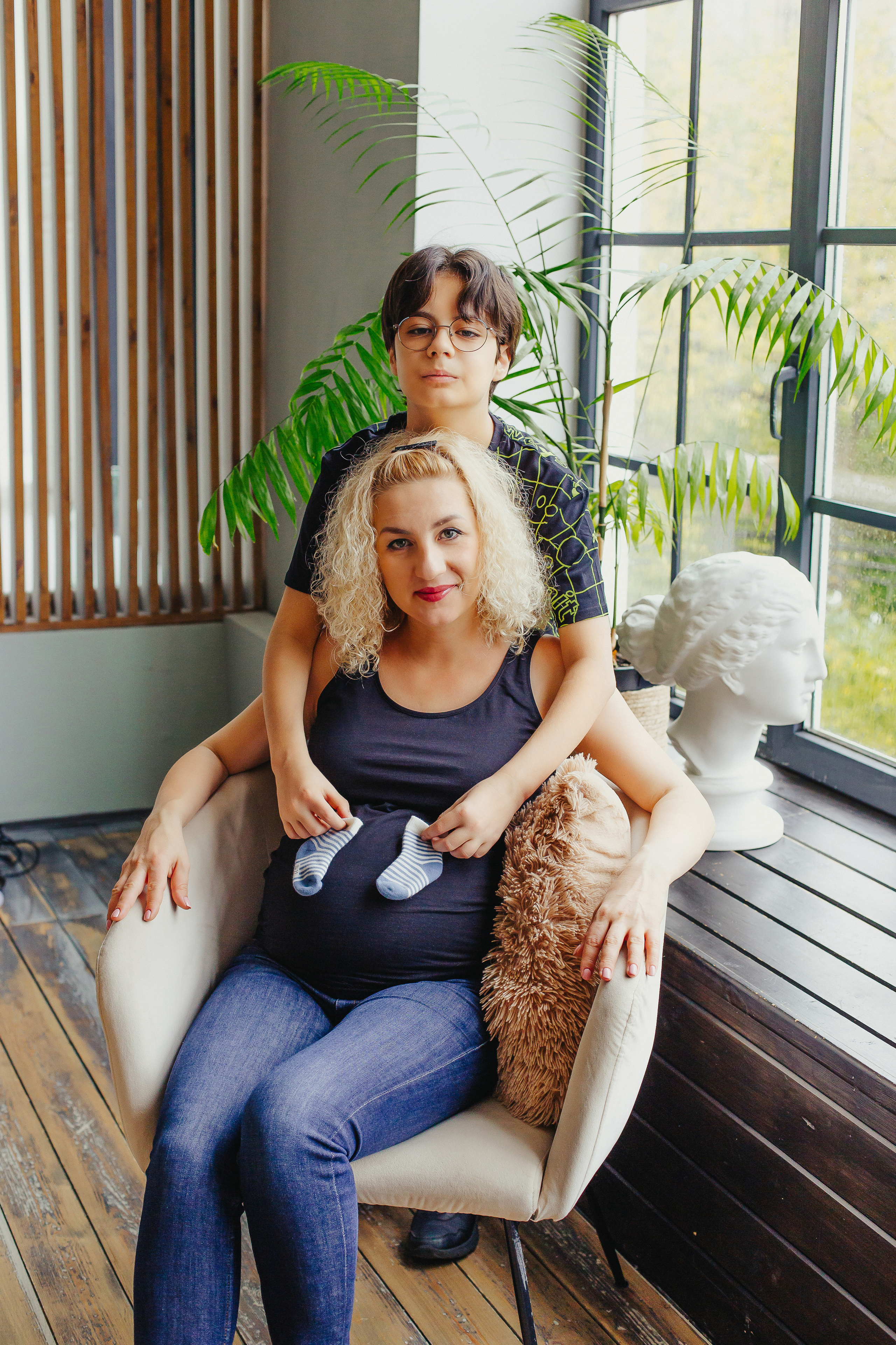 Семейная съемка с беременяшкой. Фотограф новорожденных и детский в Сергиевом Посаде Кругликова Юлия