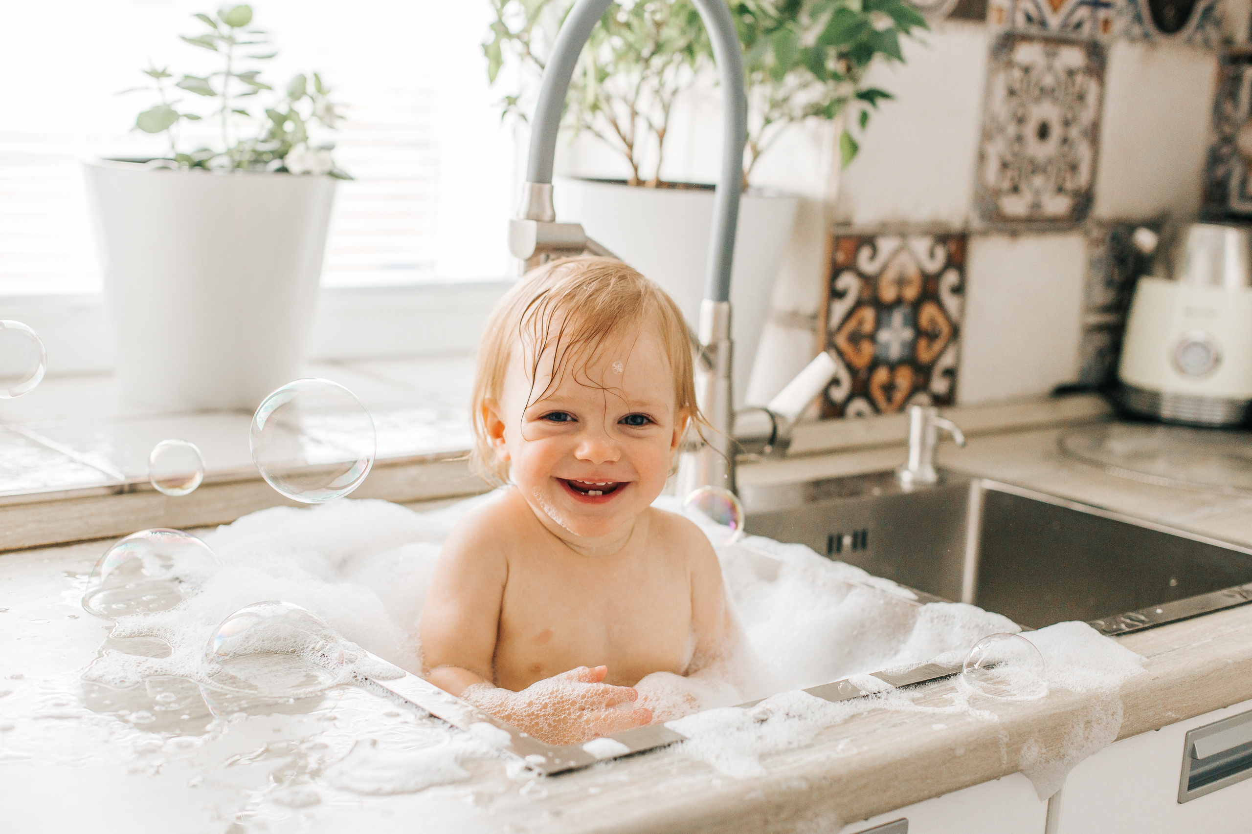 Аделина. Веселые купашки. Фотограф новорожденных и детский в Сергиевом Посаде Кругликова Юлия