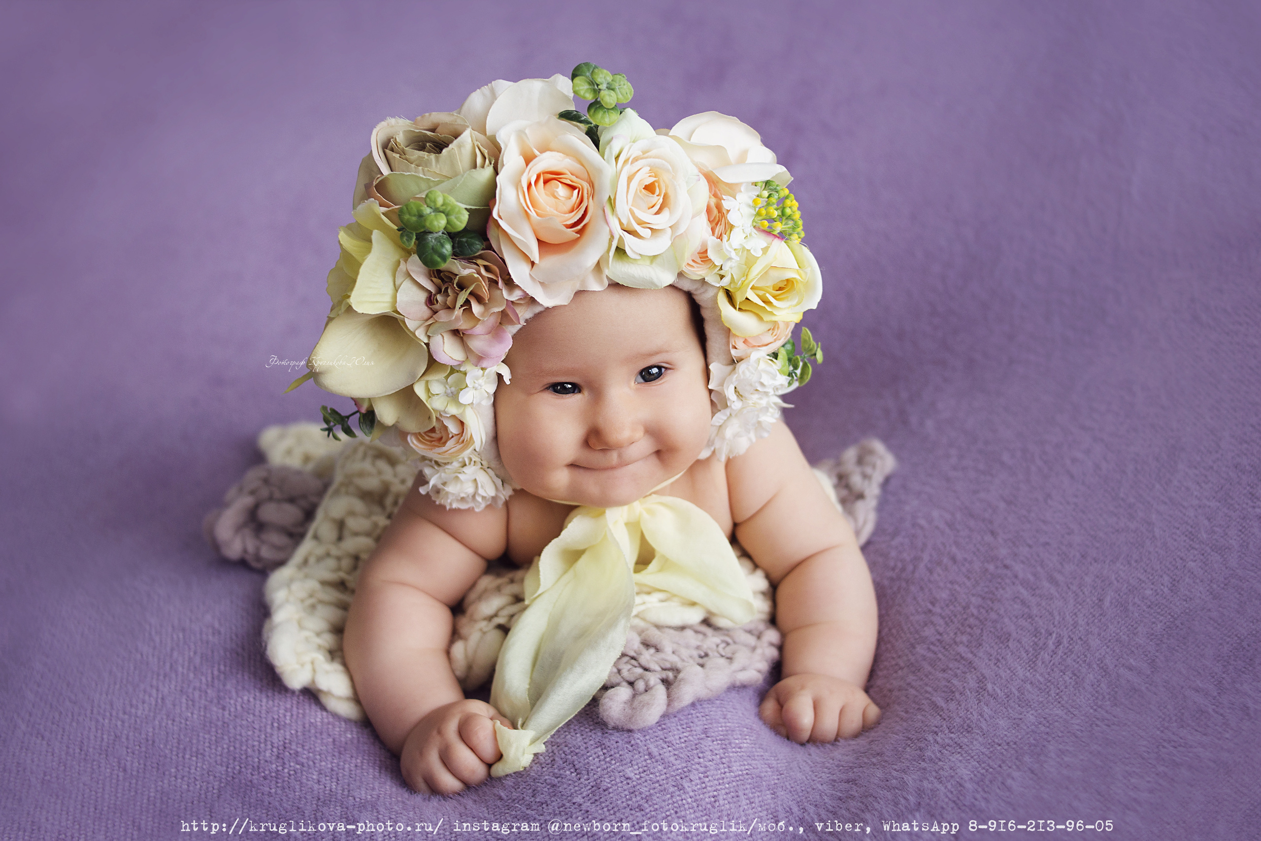 Дашуля. 6,5 месяцев. Фотограф новорожденных и детский в Сергиевом Посаде Кругликова Юлия