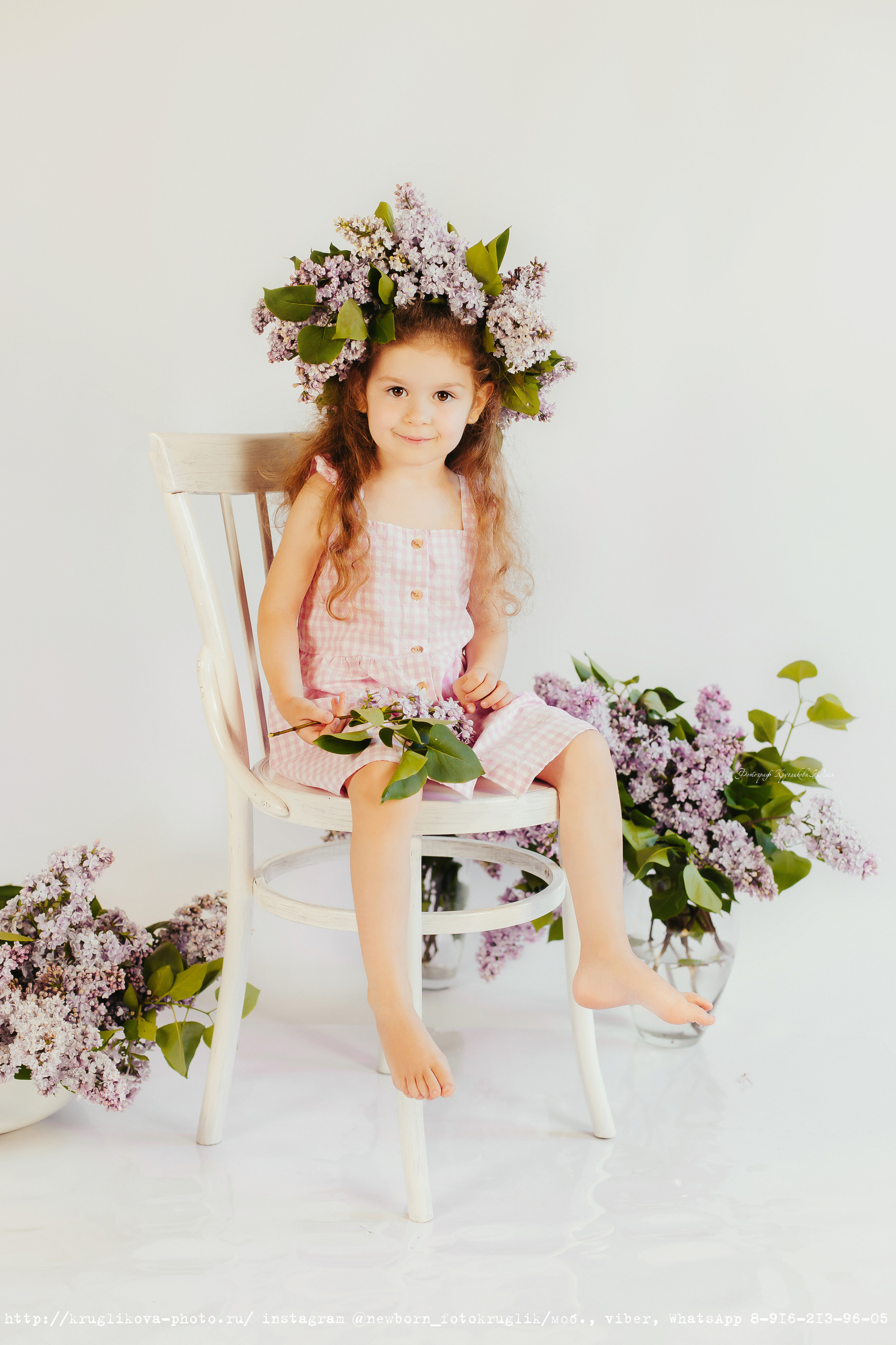 Артурчик с сестренкой. Сиреневый проект. 6 месяцев. Фотограф новорожденных и детский в Сергиевом Посаде Кругликова Юлия