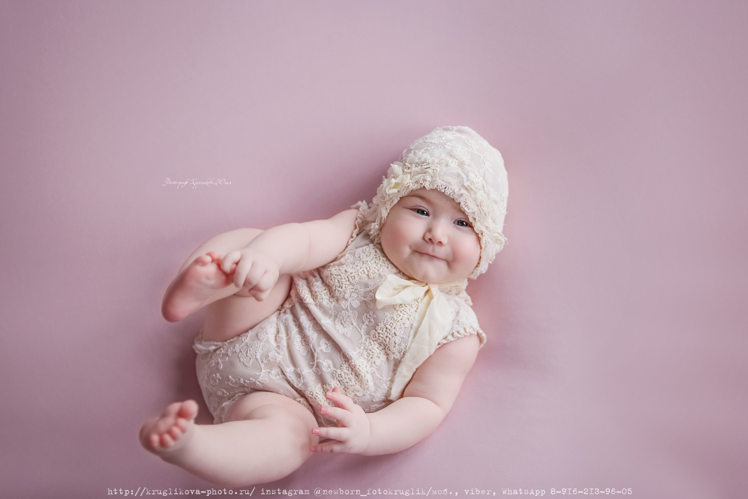 Новогодняя малышка. 6 месяцев. Фотограф новорожденных и детский в Сергиевом Посаде Кругликова Юлия