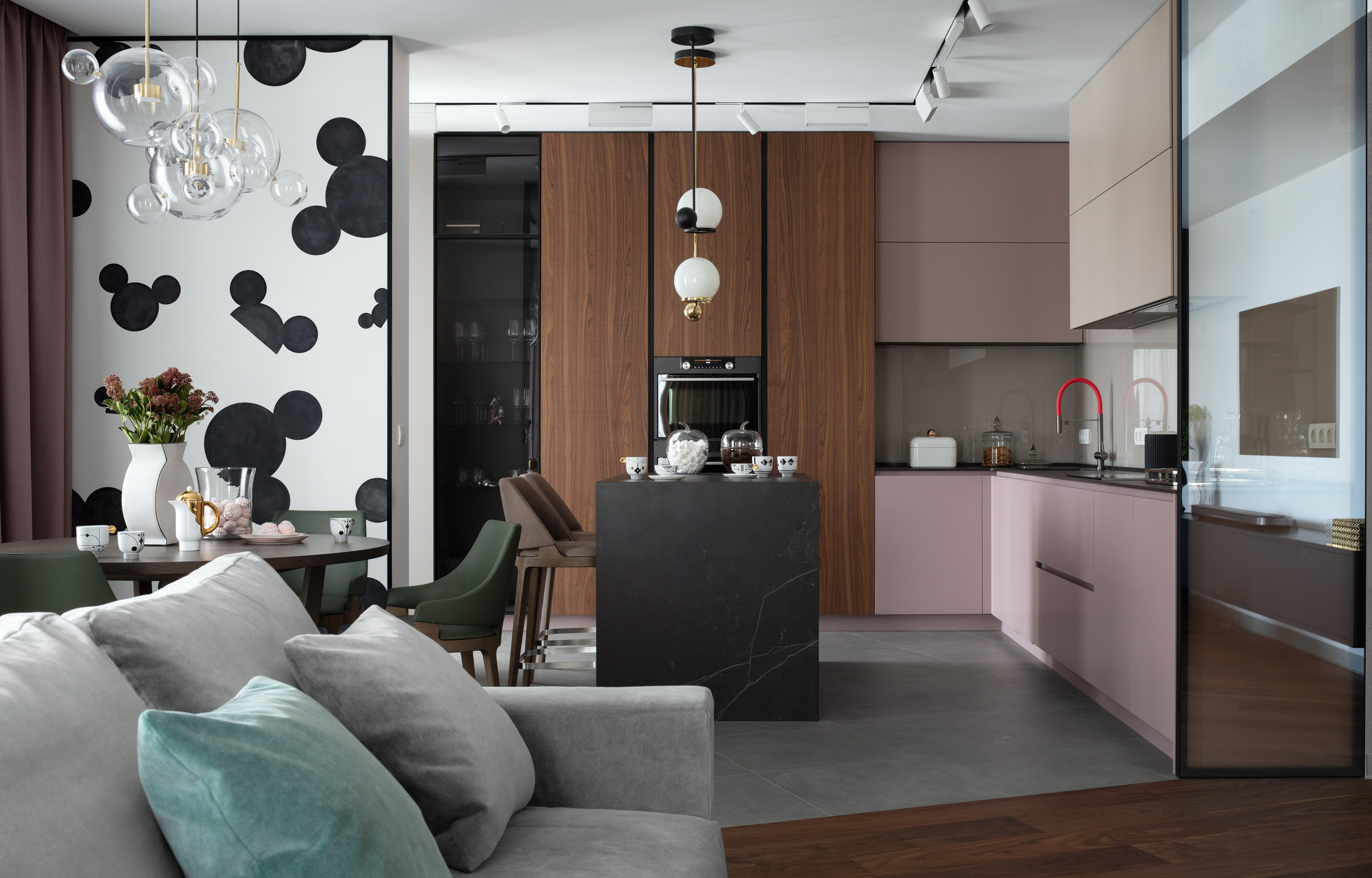 Квартира  в КД «Кандинский» - Интерьерный фотограф Коваль Илья. Коваль Илья — Интерьерный и архитектурный фотограф