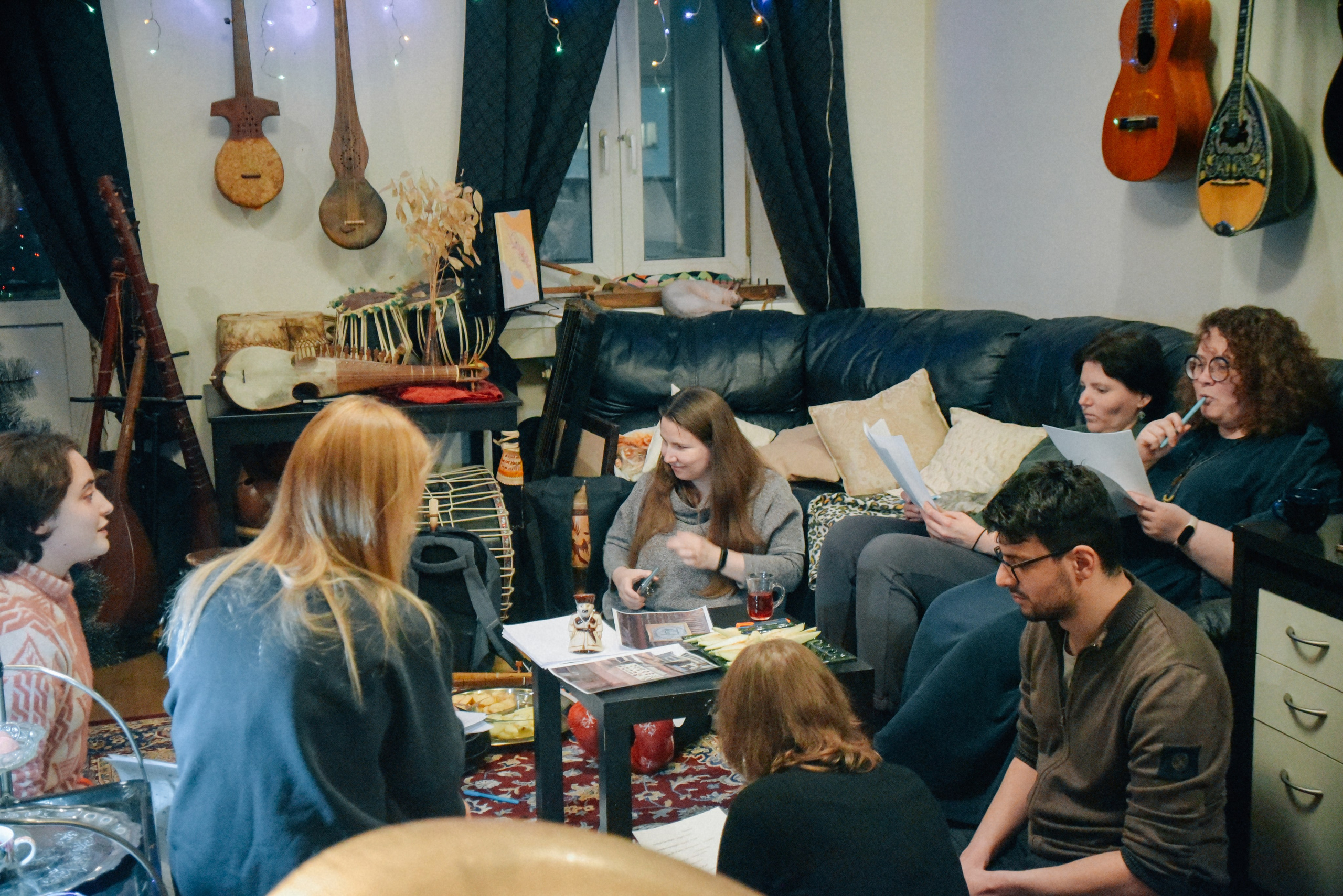Квартирник Грузинская вечеринка. Фотограф Лола Волна, город Москва