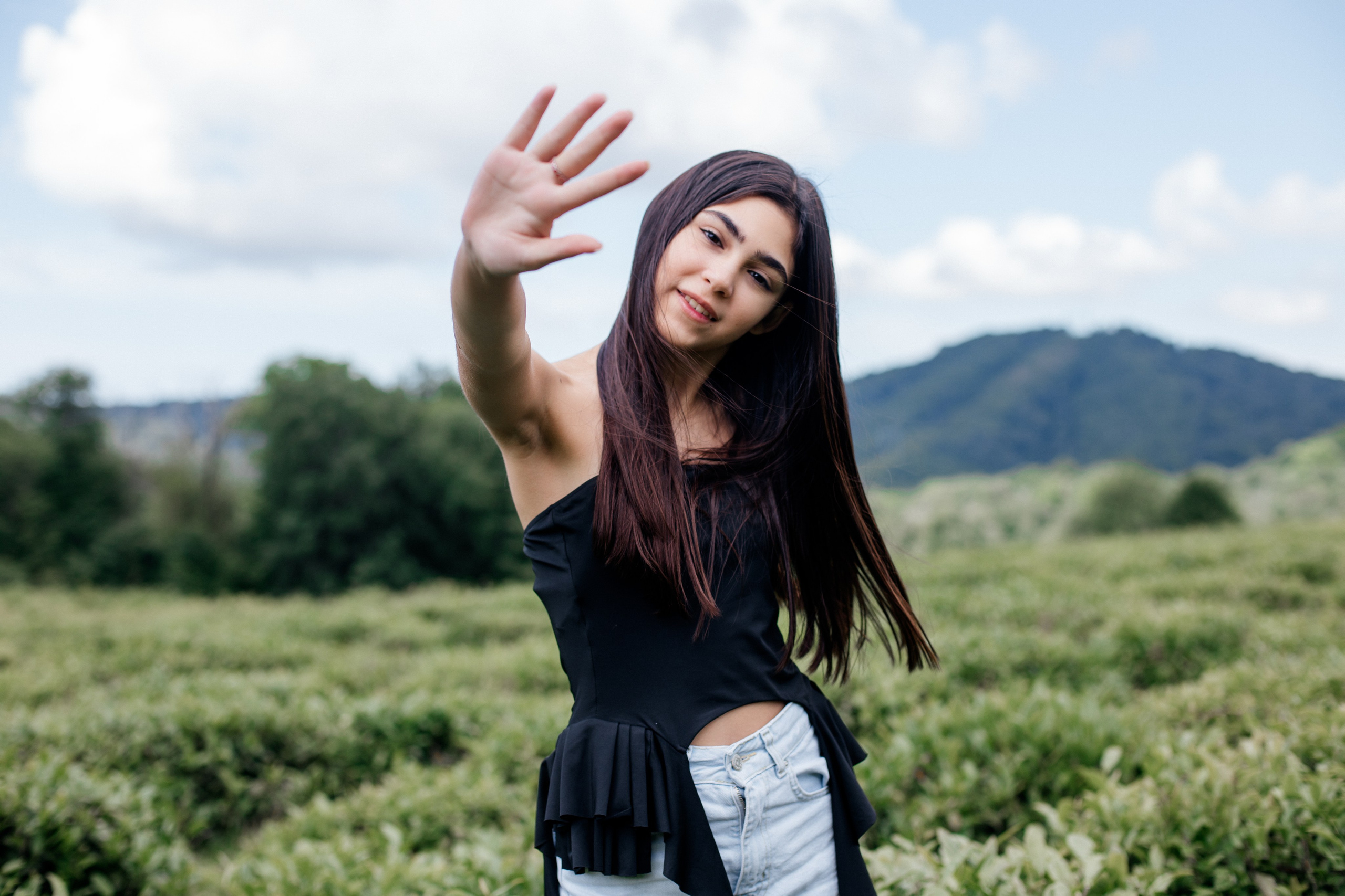 Tea plantation. Efimova Model Agency