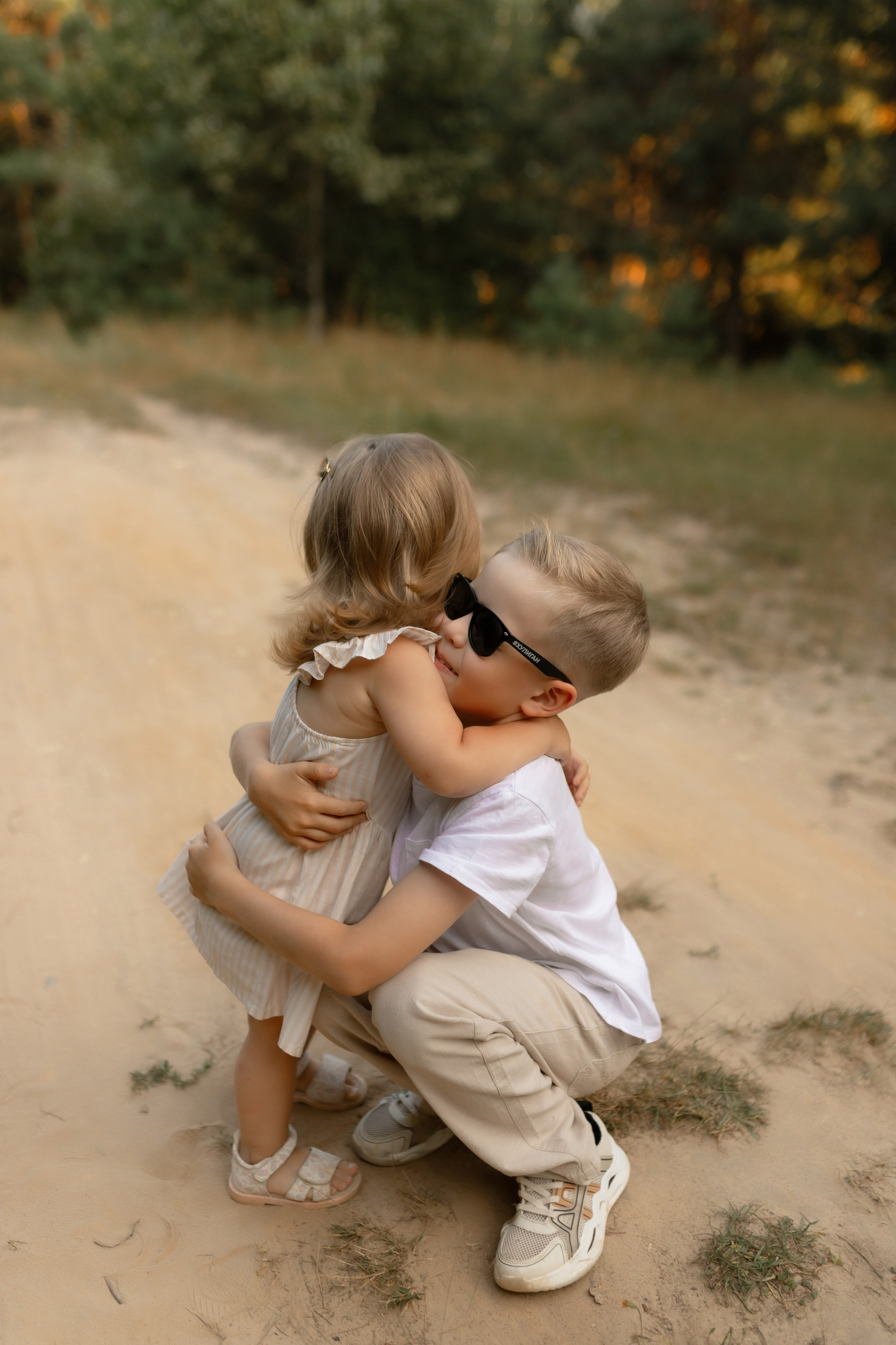 Алексей, Мария, Ваня и Варя. Фотограф Татьяна Семенова