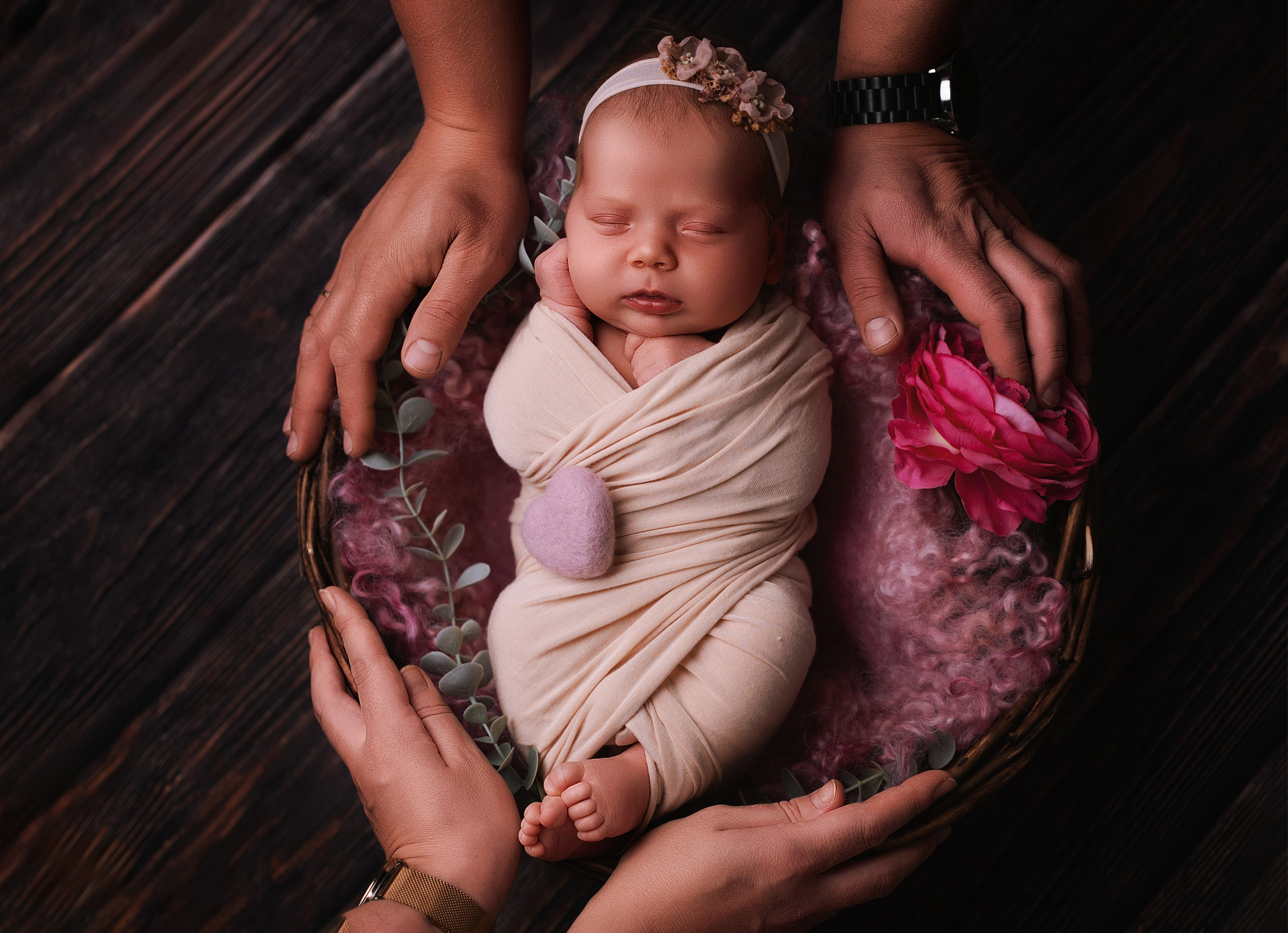 Василиса 14 дней. Фотограф новорожденных в Нижнем Новгороде Сергеева Оксана